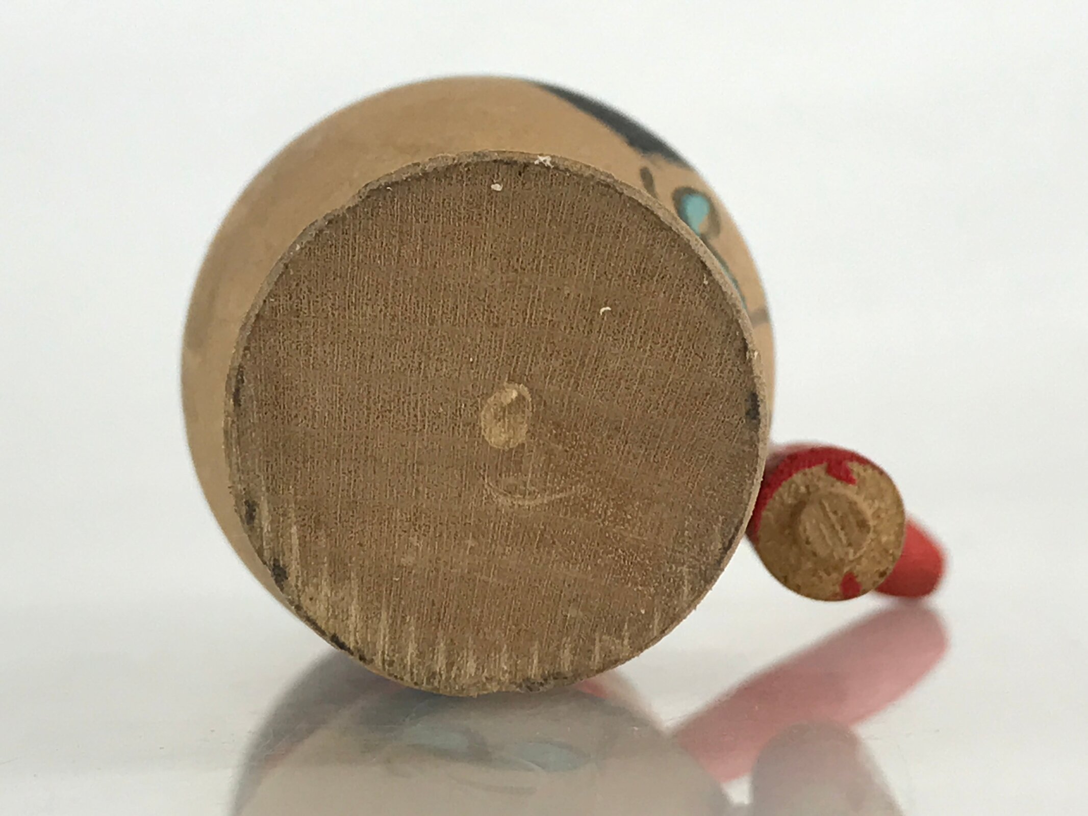 Japanese Wooden Kokeshi Doll Vtg Tengu Figurine Traditional Craft Folk Art Toy K