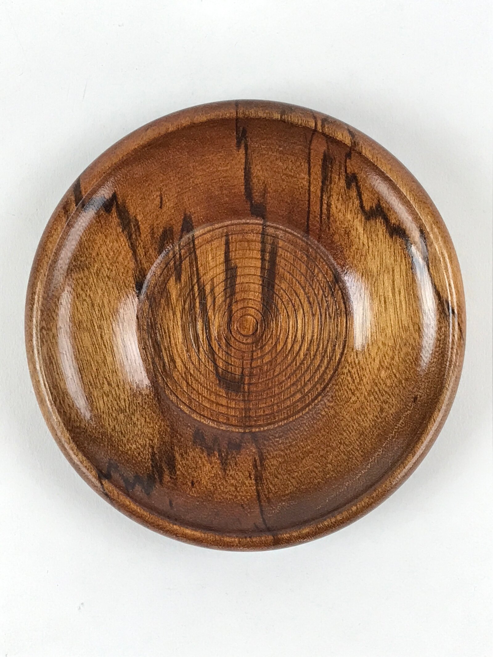 Japanese Wooden Lacquer Drink Saucer 5pc Set Vtg Chataku Coaster Round UR939