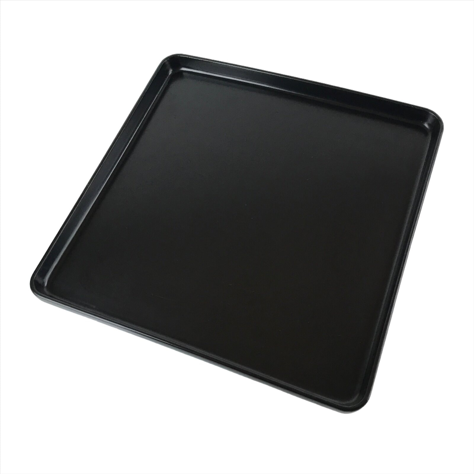 Japanese Wooden Lacquered Legged Table Vtg Ozen Tray Black Nurimono L251