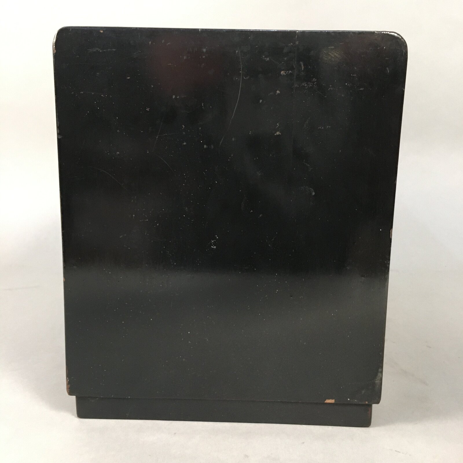 Japanese Wooden Lacquered Sewing Box Vtg Haribako Chest Tansu 3 Drawers T227