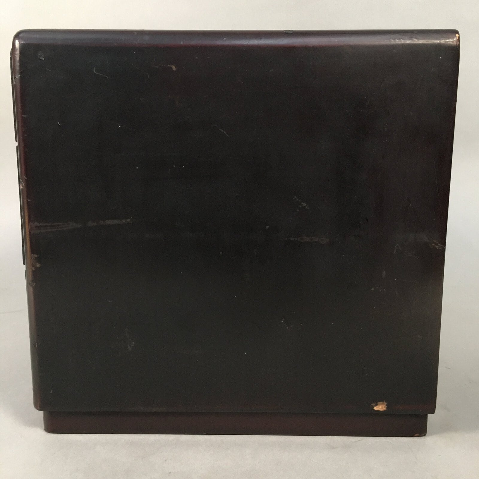 Japanese Wooden Lacquered Sewing Box Vtg Haribako Chest Tansu 3 Drawers T227