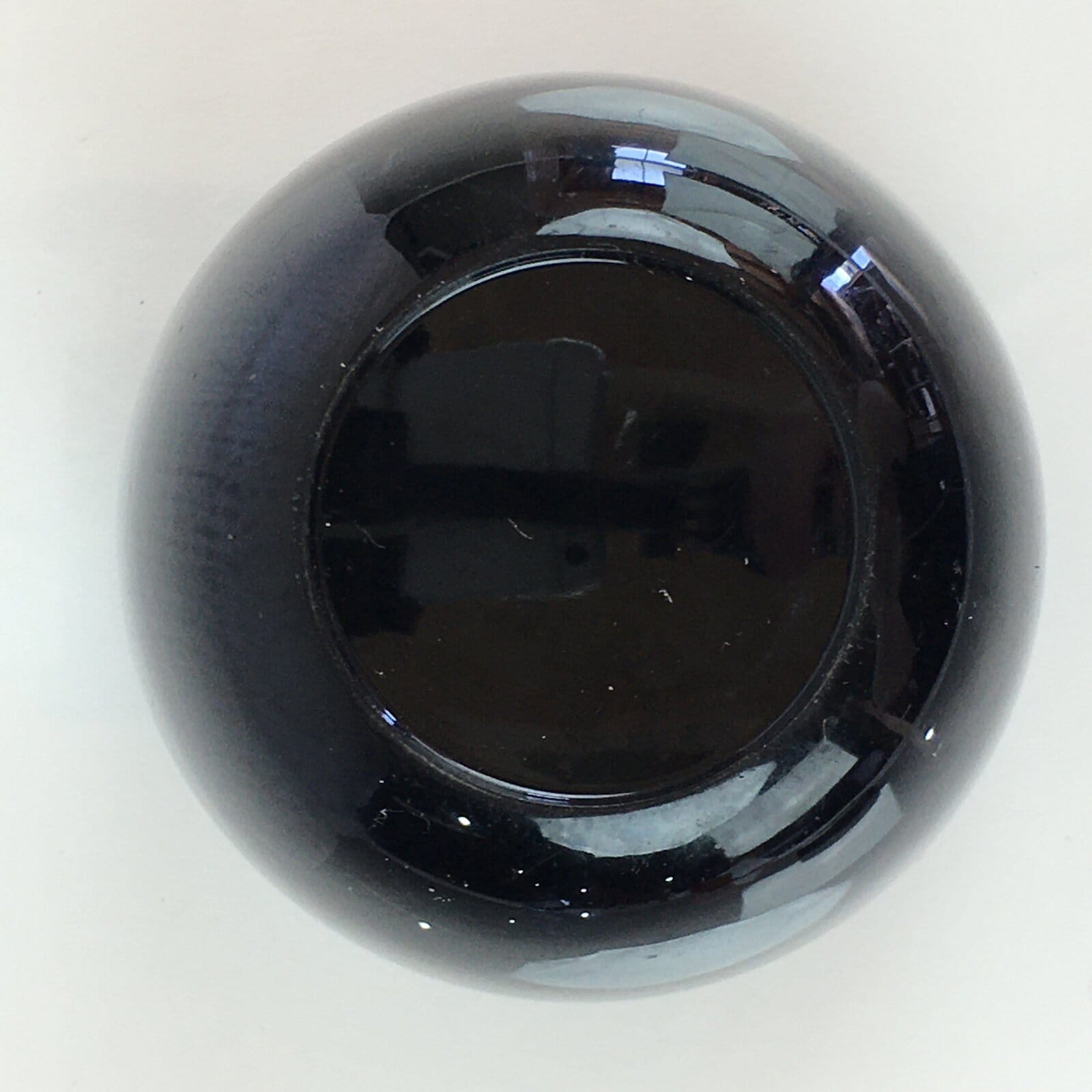 Japanese Wooden Lacquered Tea Caddy Vtg Natsume Sado Ceremony Black NM88