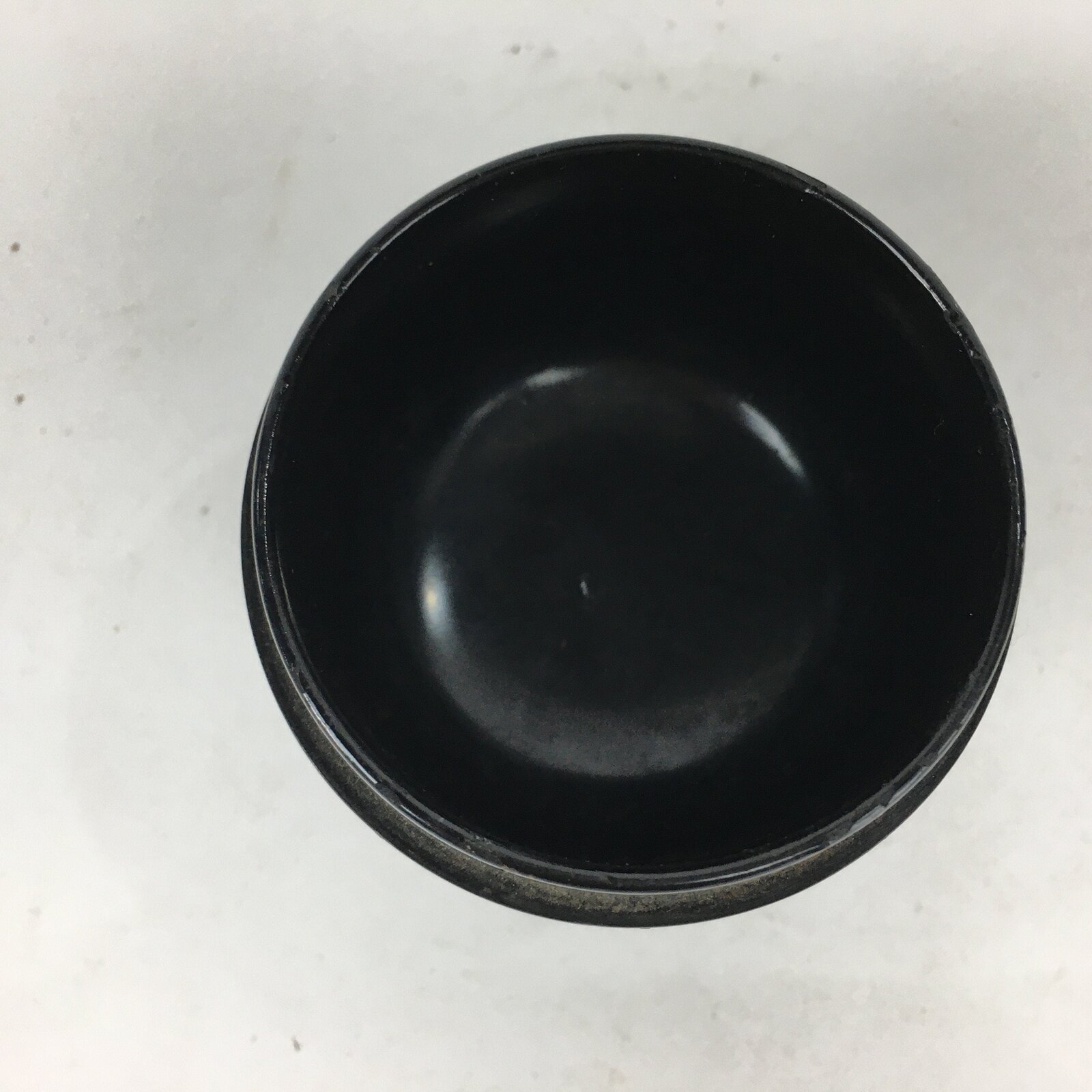 Japanese Wooden Lacquered Tea Caddy Vtg Natsume Sado Ceremony Brown NM85