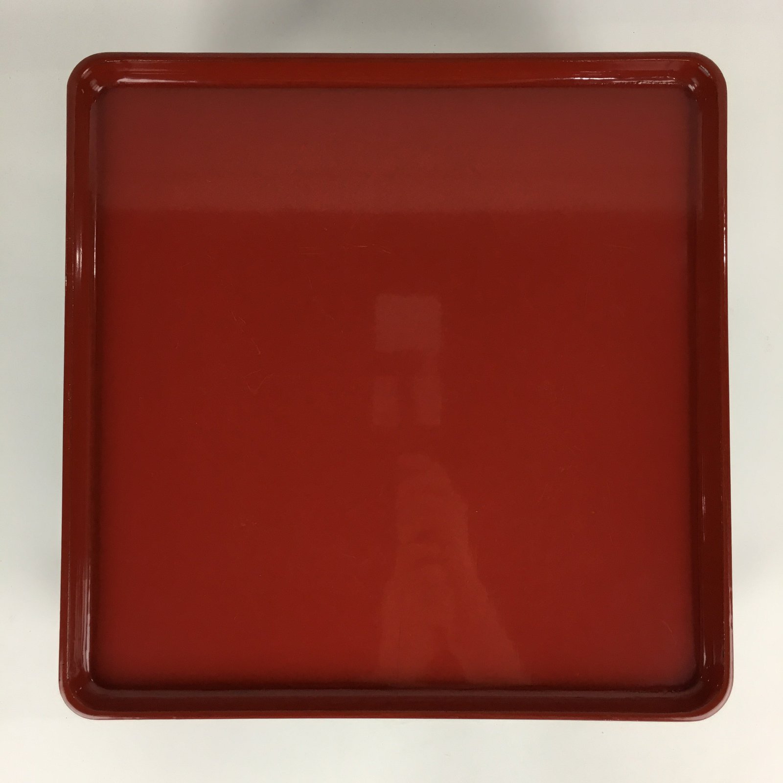 Japanese Wooden Legged Tray Lacquered Table Lidded Bowls Set Vtg Ozen UR728