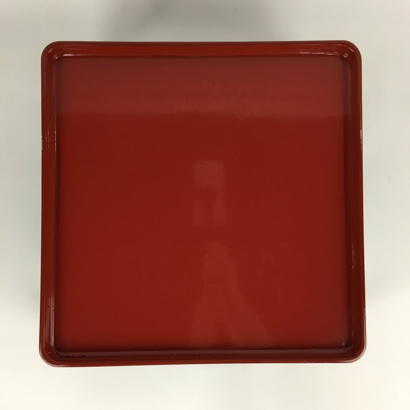 Japanese Wooden Legged Tray Lacquered Table Lidded Bowls Set Vtg Ozen UR729