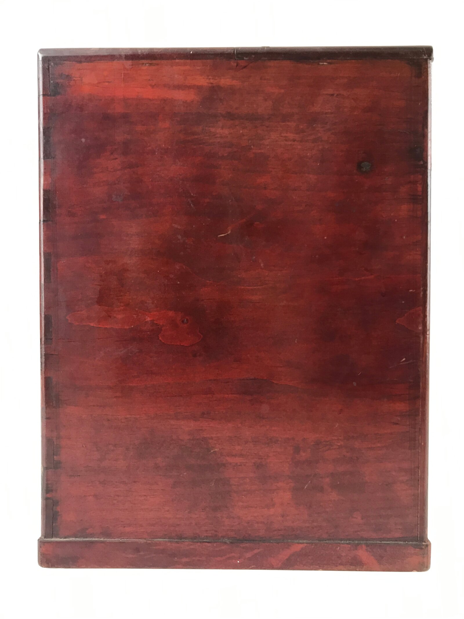 Japanese Wooden Sewing Box Haribako Vtg Tansu 5 Drawers Raden Dark Brown T361