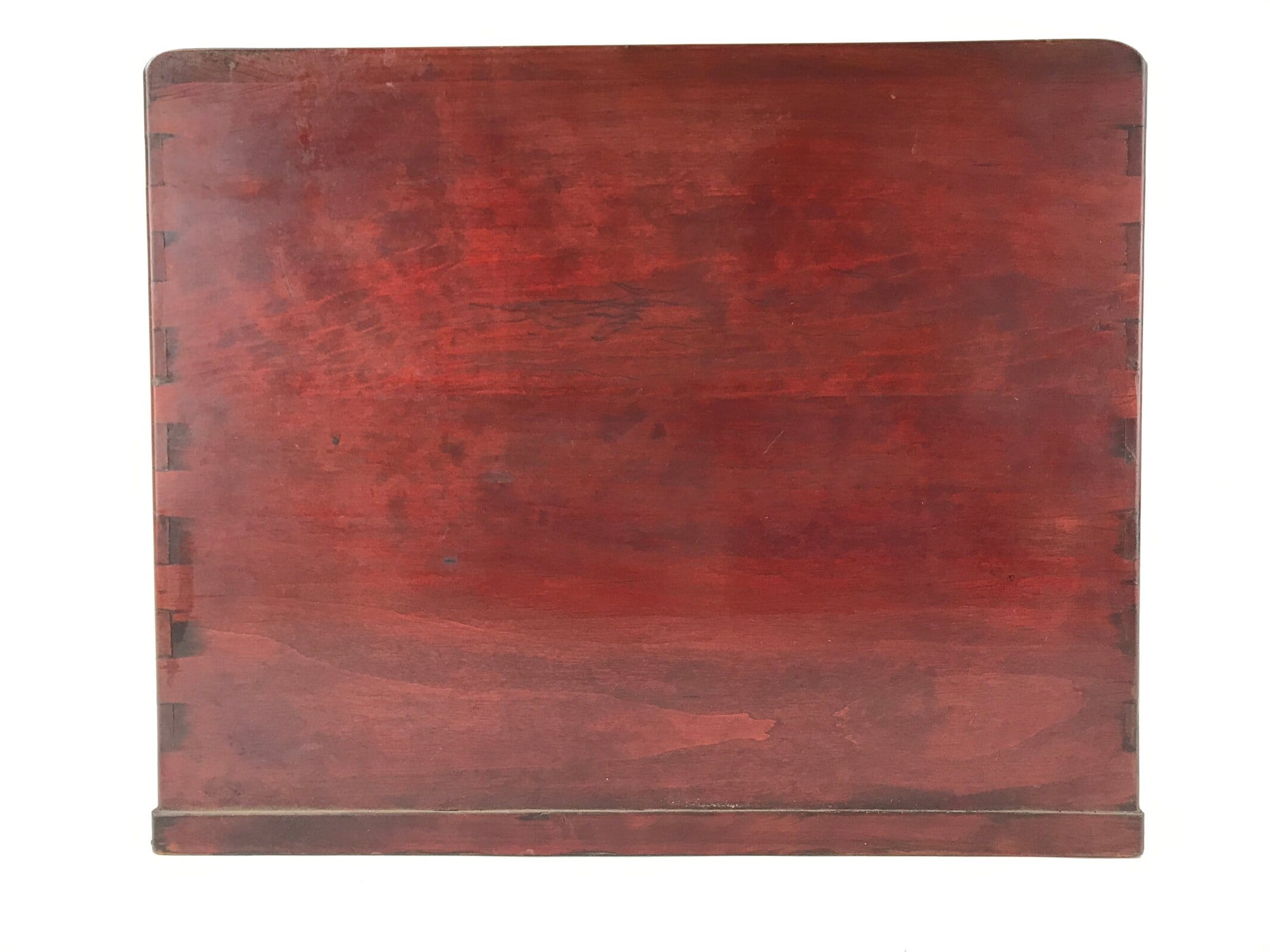 Japanese Wooden Sewing Box Haribako Vtg Tansu 5 Drawers Raden Dark Brown T361