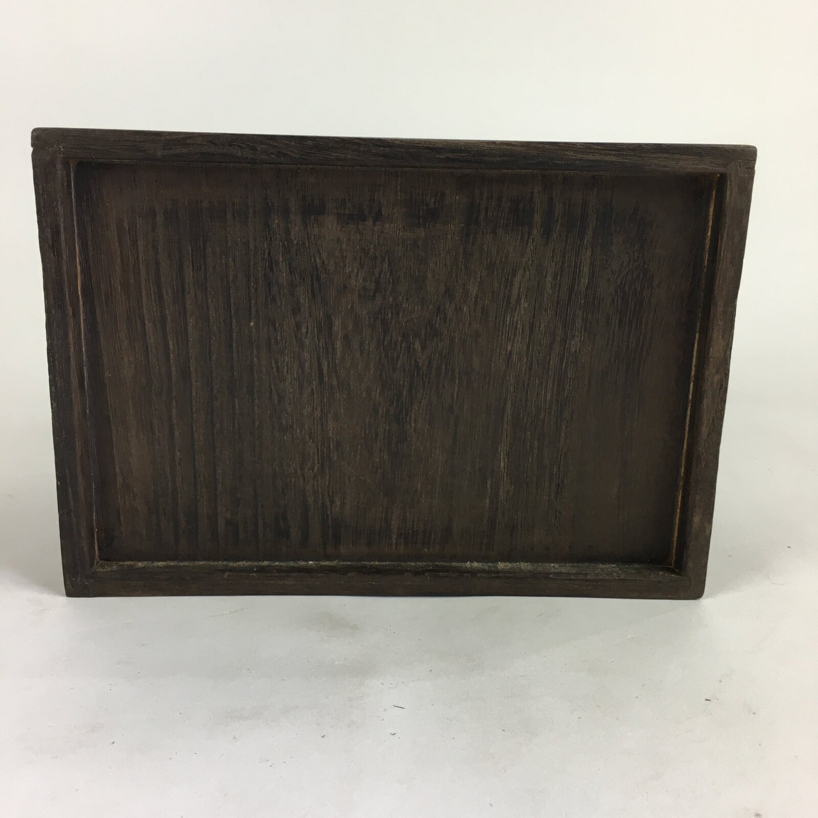 Japanese Wooden Sewing Box Vtg Haribako Chest Tansu 2 Drawers T304