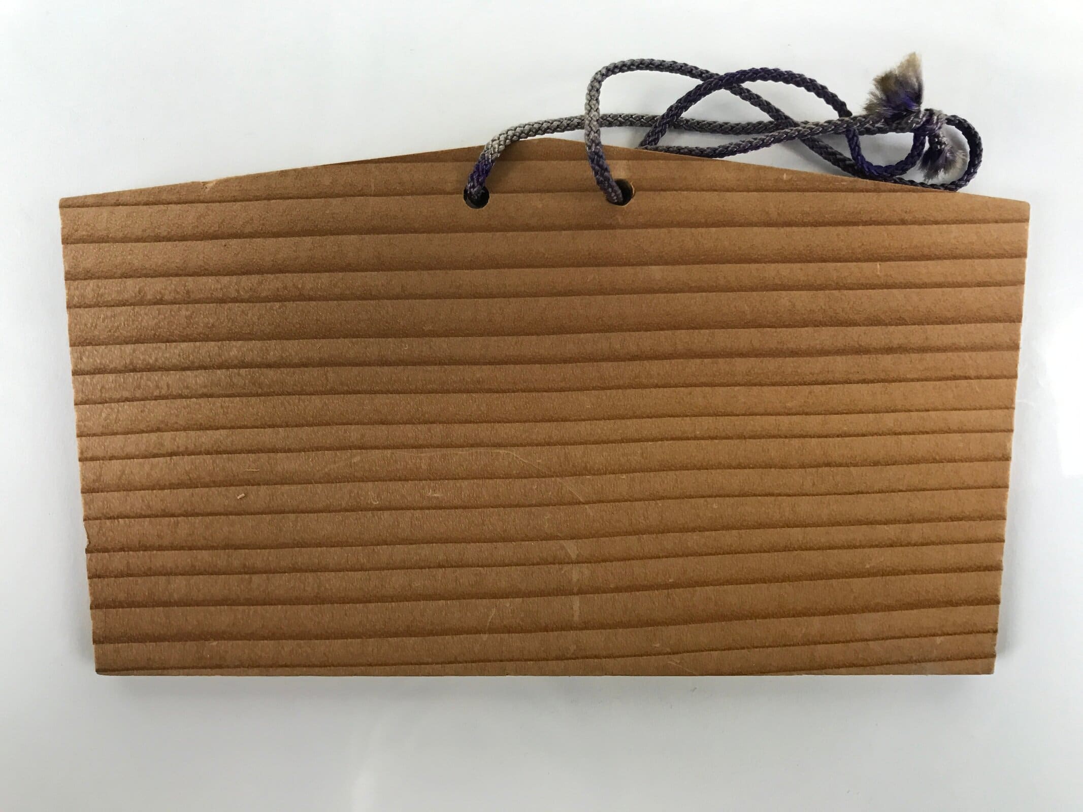 Japanese Wooden Shrine Plaque Ema Vtg Galloping Horse Shiogama Shrine EM58