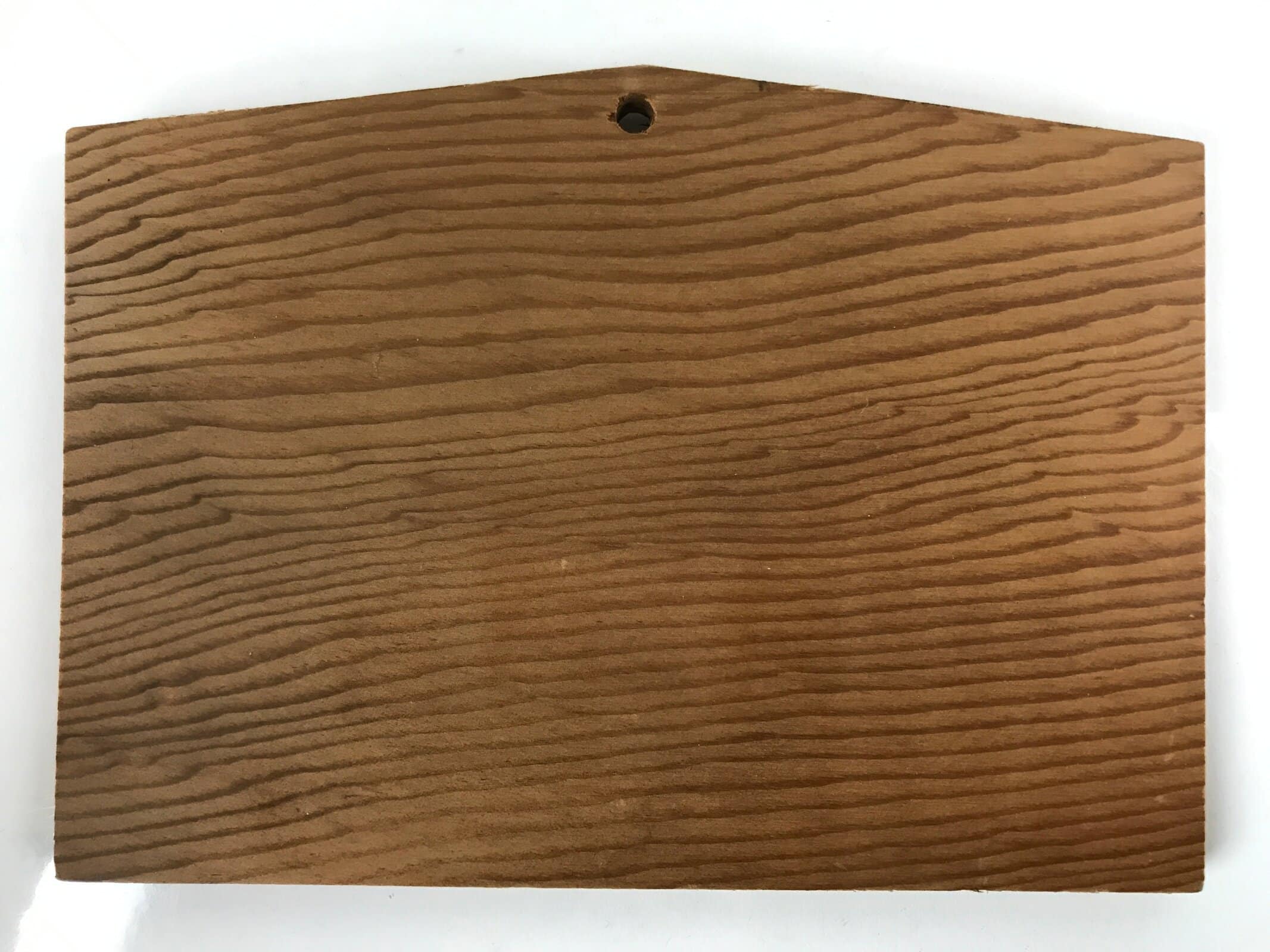 Japanese Wooden Shrine Plaque Ema Vtg Hands Toshodaiji Temple Nara EM65