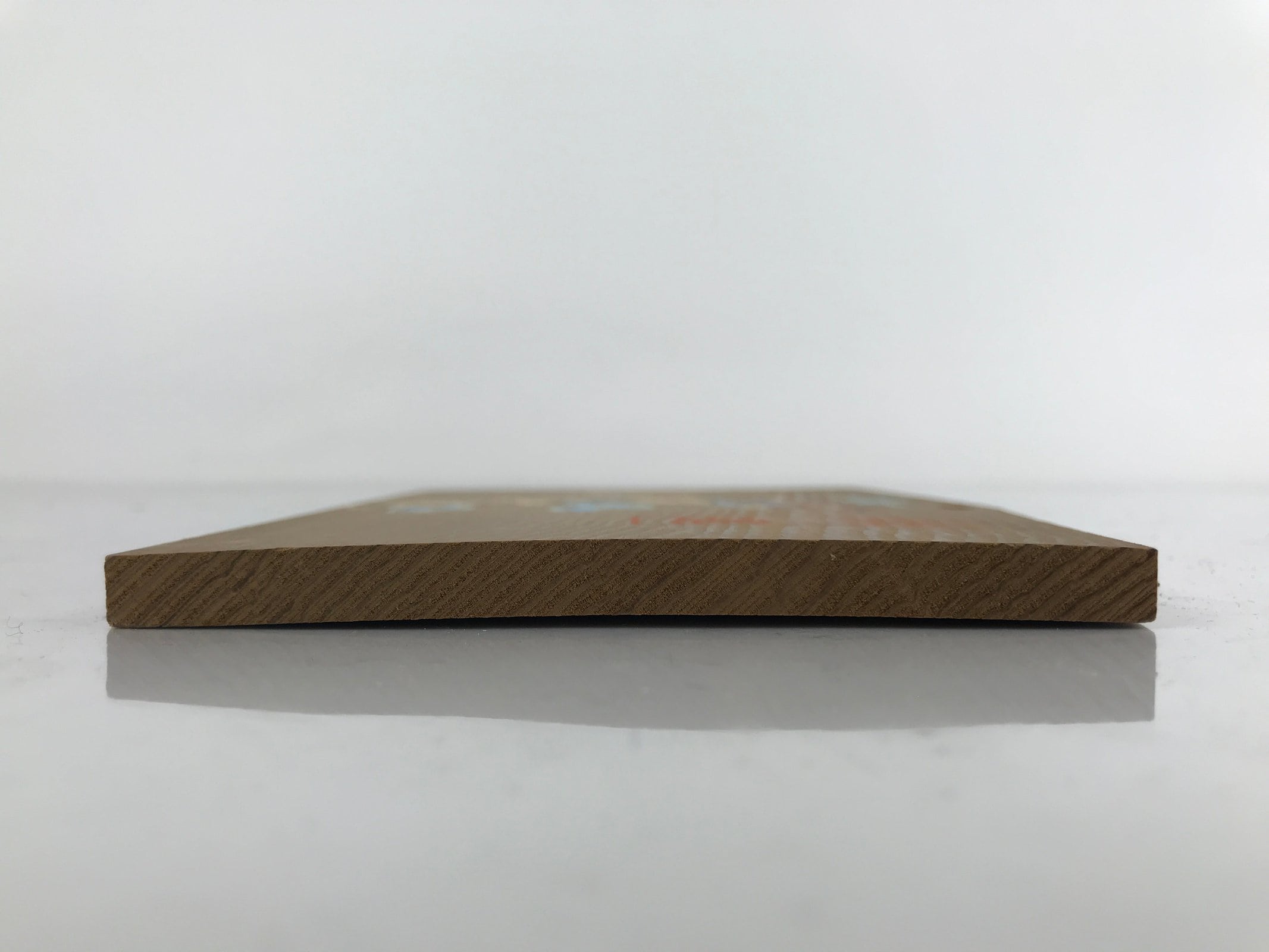 Japanese Wooden Shrine Plaque Ema Vtg Hands Toshodaiji Temple Nara EM65