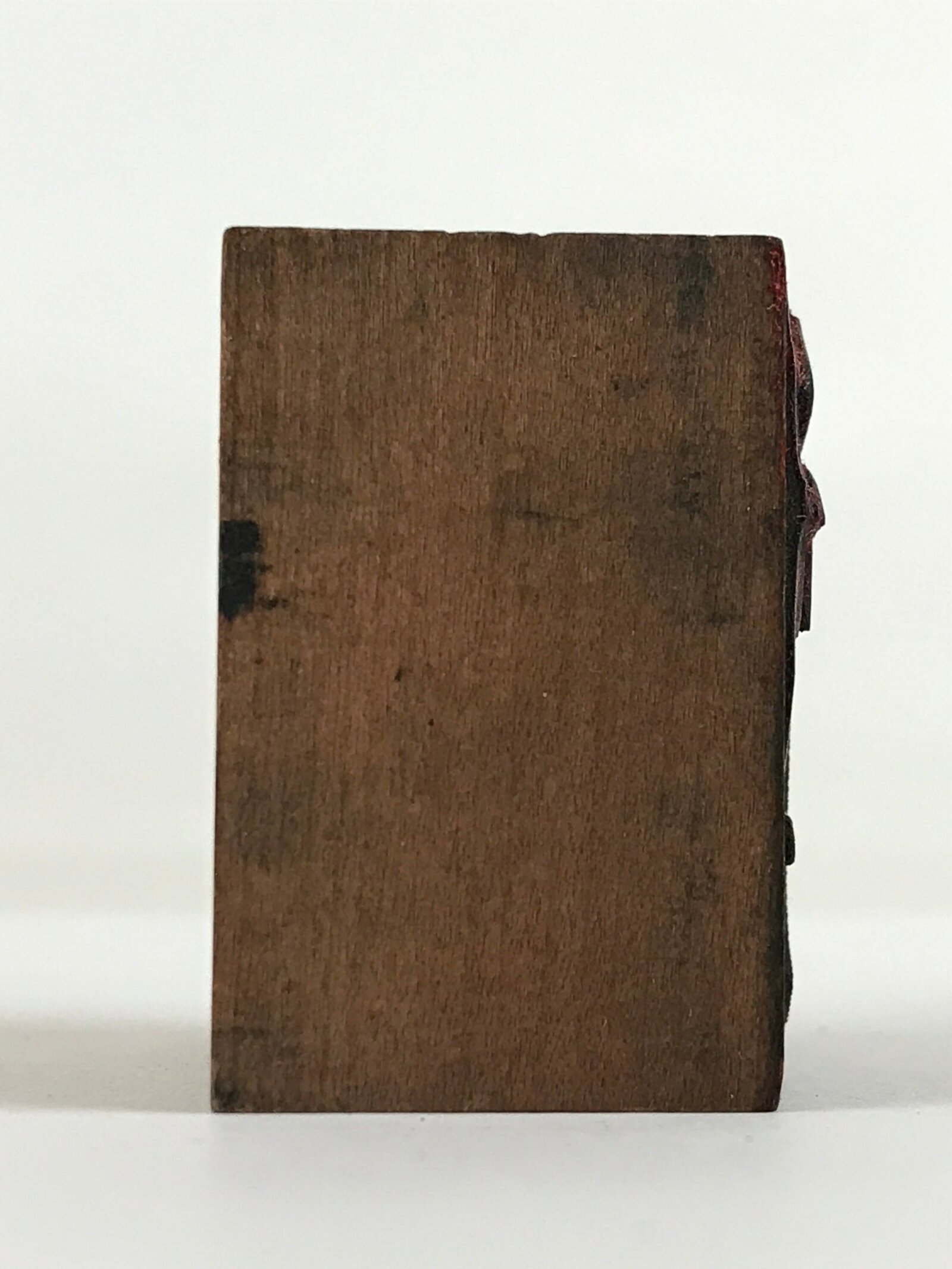 Japanese Wooden Stamp Hanko Inkan Kanji Vtg Metal Seal Merry X'mas Bell HS110