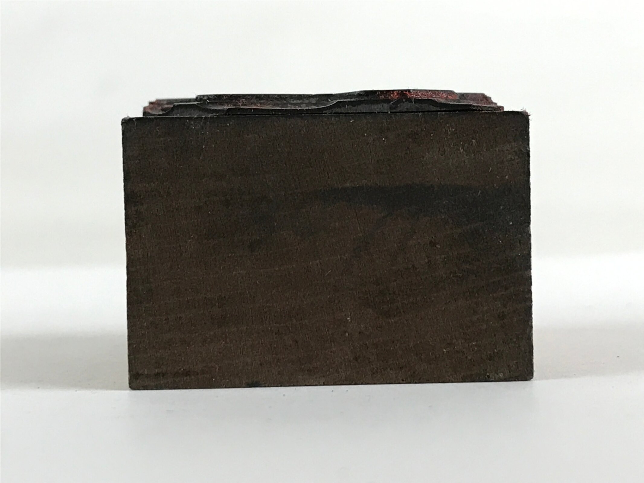 Japanese Wooden Stamp Hanko Inkan Kanji Vtg Metal Seal Merry X'mas Bell HS110