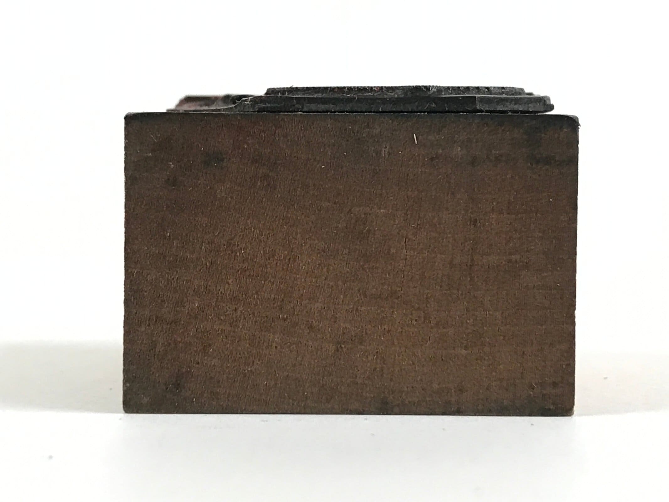 Japanese Wooden Stamp Hanko Inkan Kanji Vtg Metal Seal Merry X'mas Bell HS110