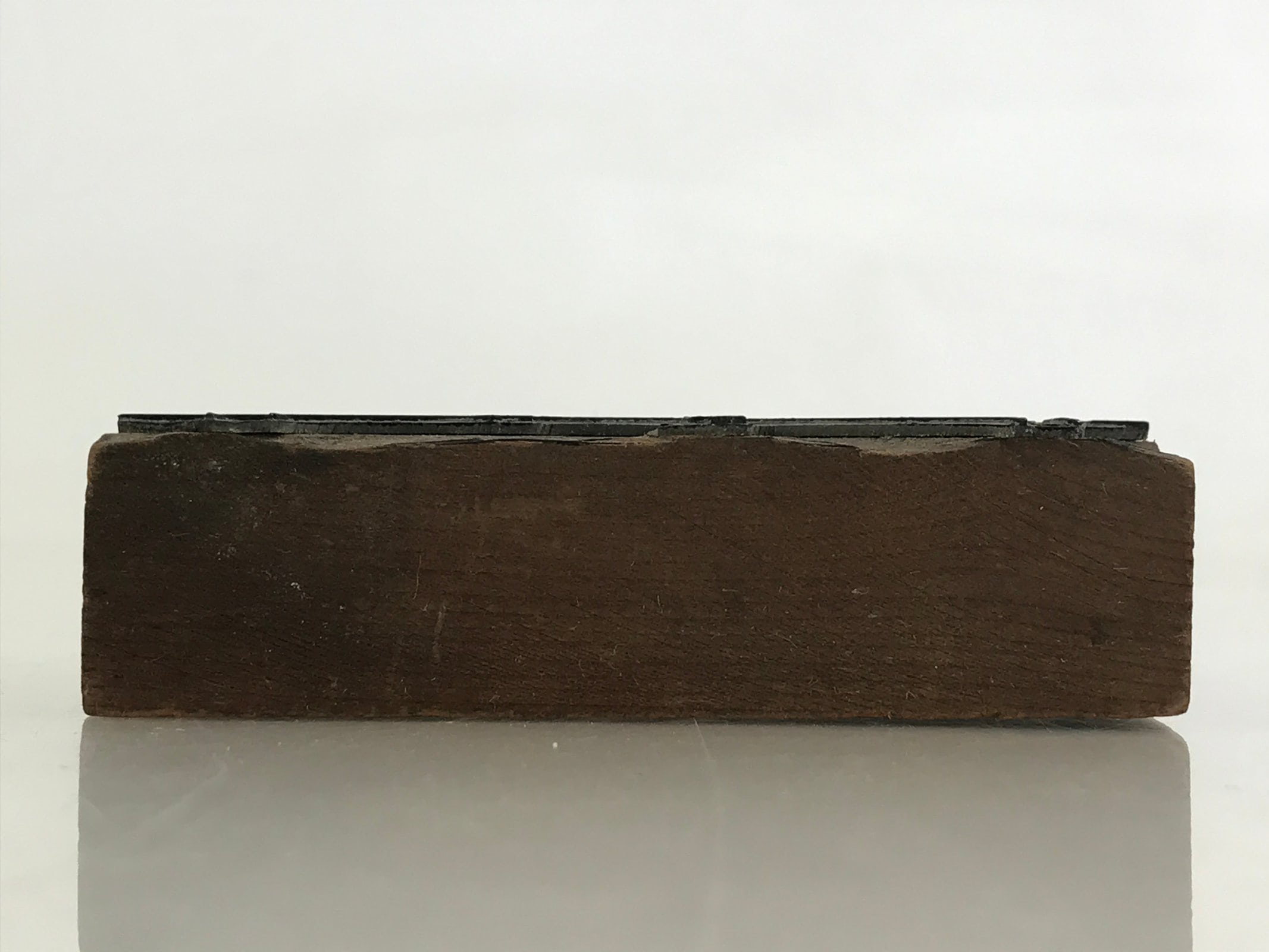 Japanese Wooden Stamp Hanko Inkan Vtg Metal Seal Nagoya Schematic Map HS147