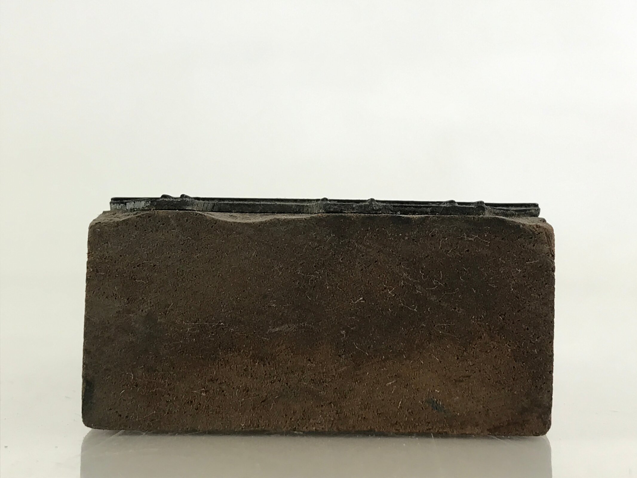 Japanese Wooden Stamp Hanko Inkan Vtg Metal Seal Nagoya Schematic Map HS147