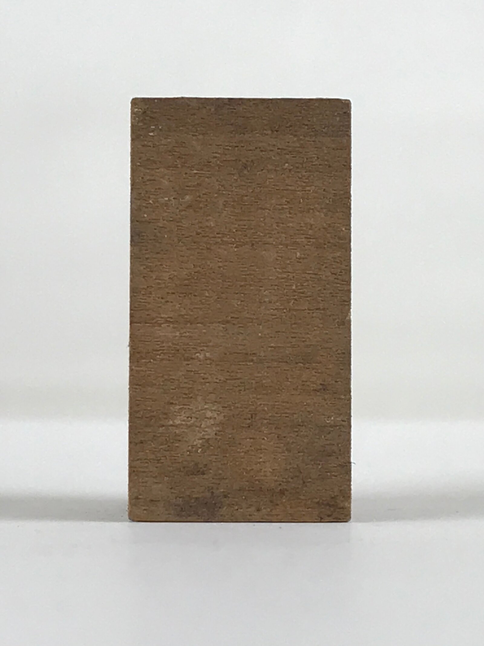 Japanese Wooden Stamp Hanko Inkan Vtg Metal Seal Textile Products Mark HS103