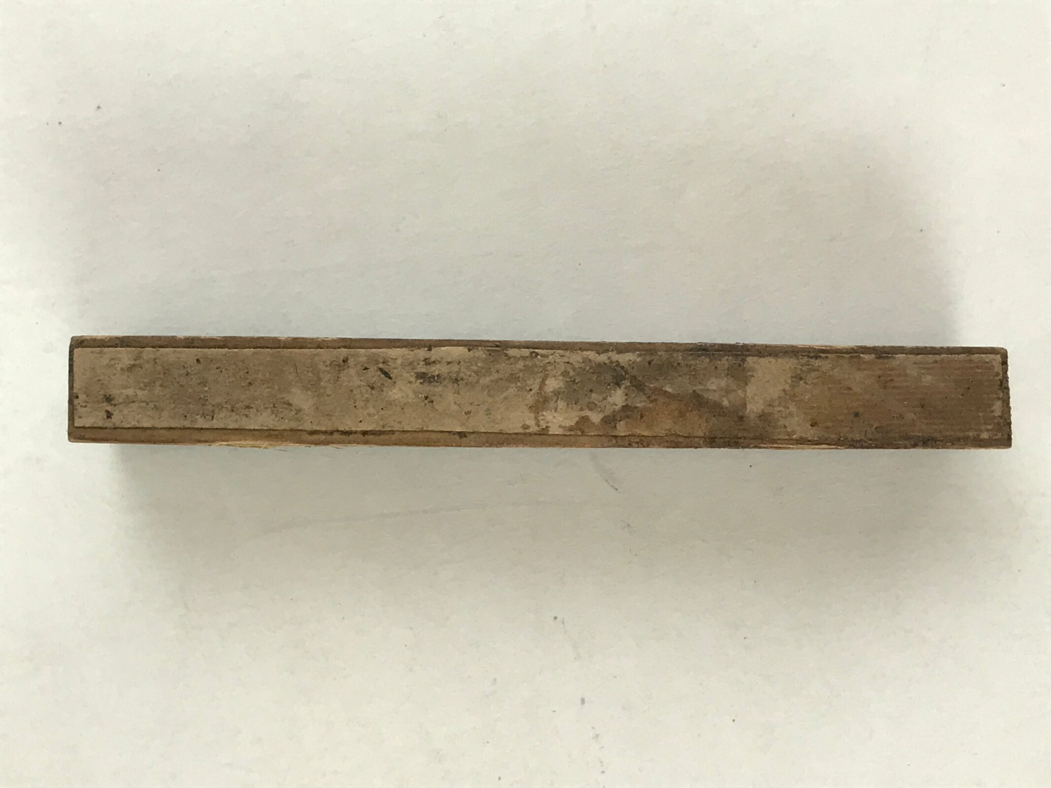 Japanese Wooden Stamp Hanko Inkan Vtg Metal Showa Year Month Date HS176