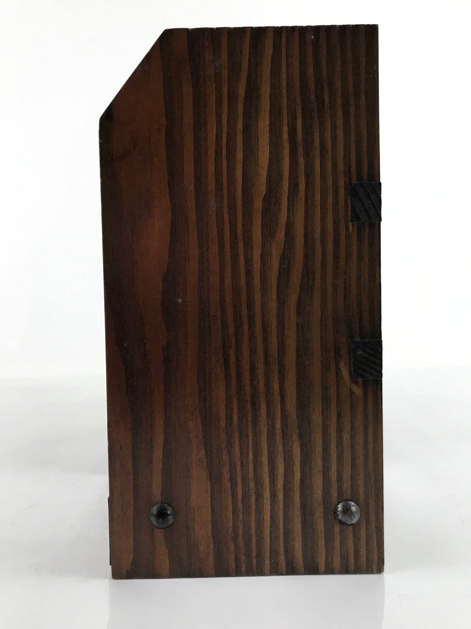 Japanese Wooden Tansu Storage Chest Bookshelf Vtg Trinket Box 2 Drawers T371