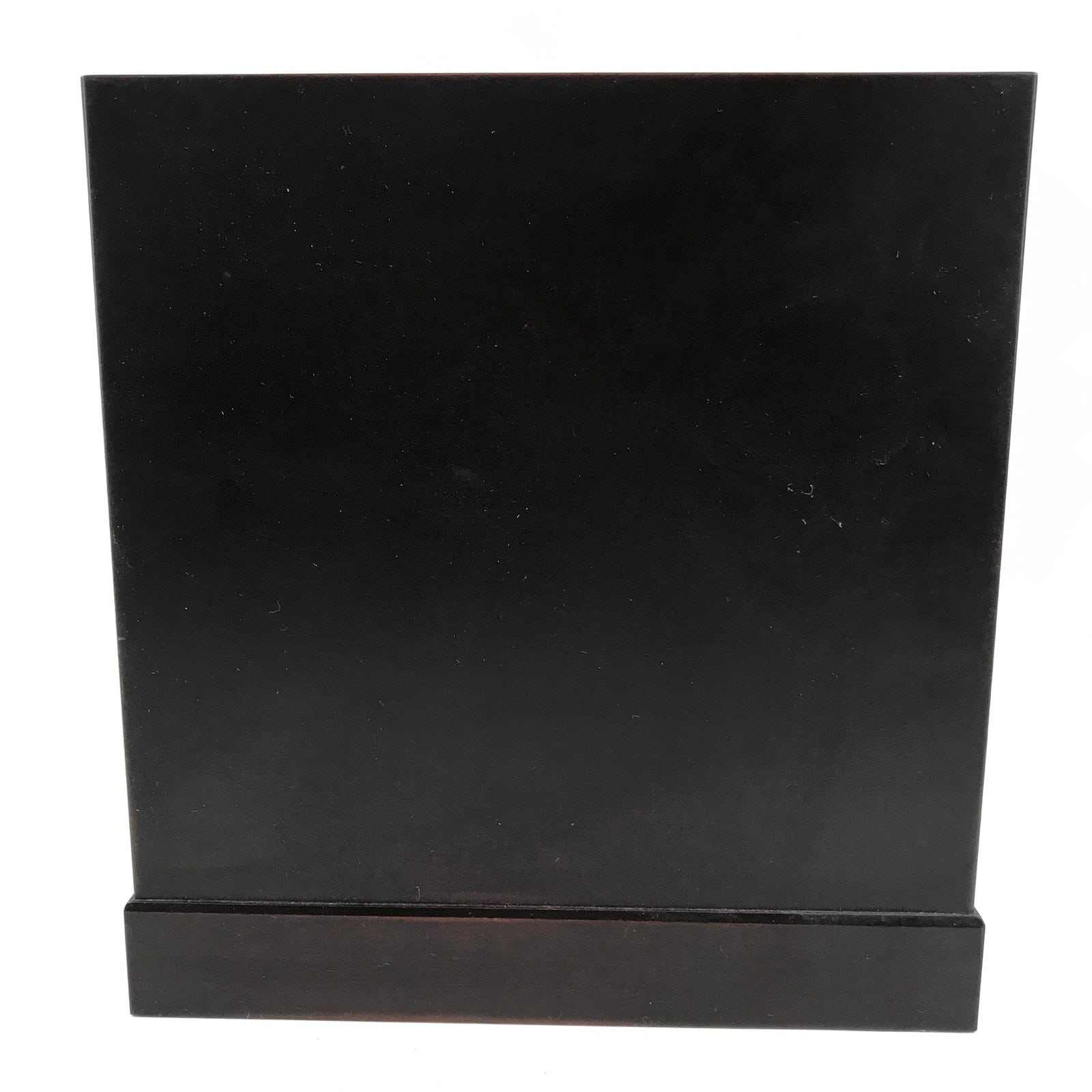 Japanese Wooden Tansu Storage Chest Vtg Haribako Engraved Peony 3 Drawers T376