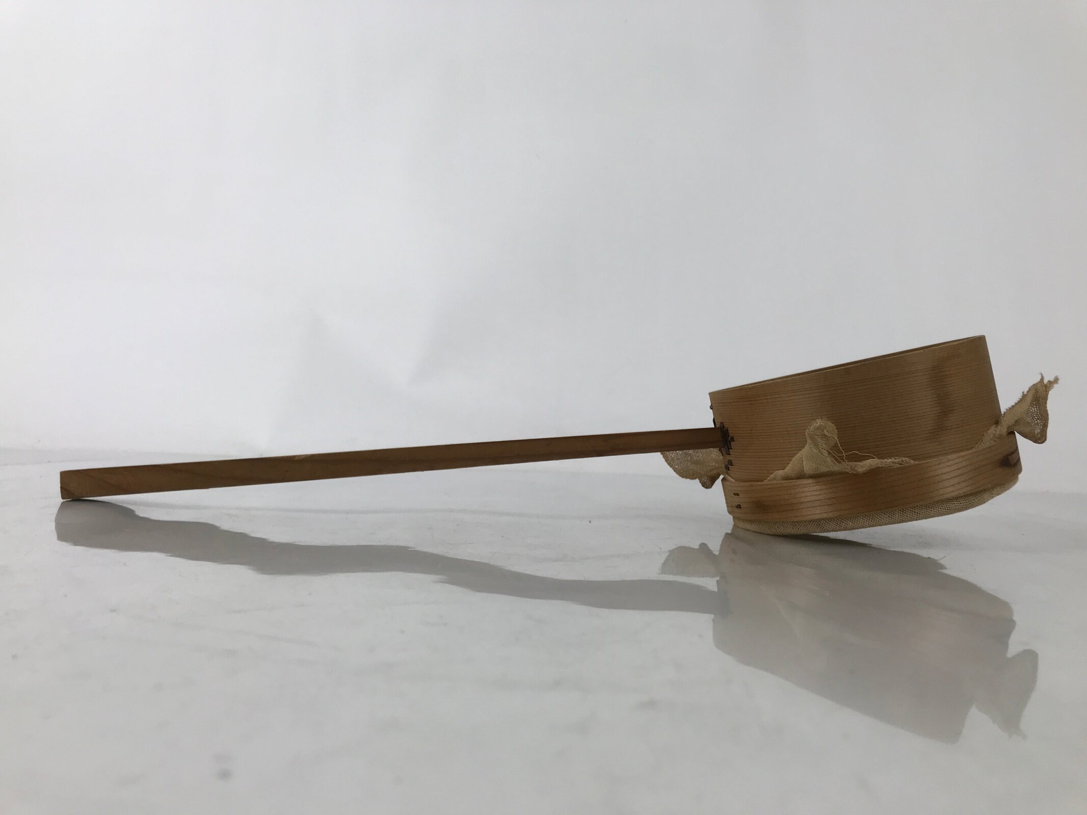 Japanese Wooden Tea Ceremony Water Strainer Mizukoshi Sado Ladle Utensil TG180