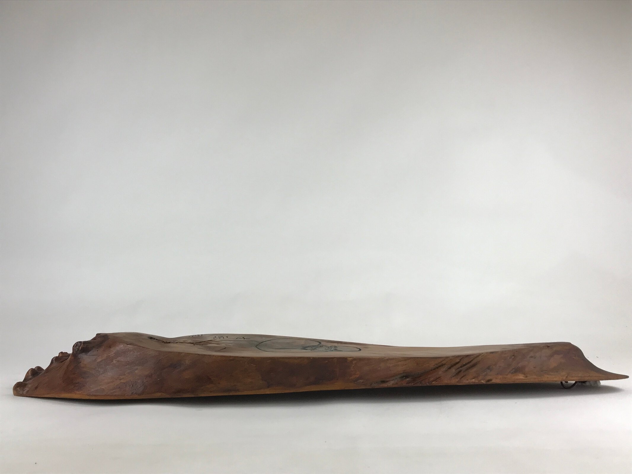 Japanese Wooden Wall Hanging Art Vtg Proverb Decoration Board Carving WT420