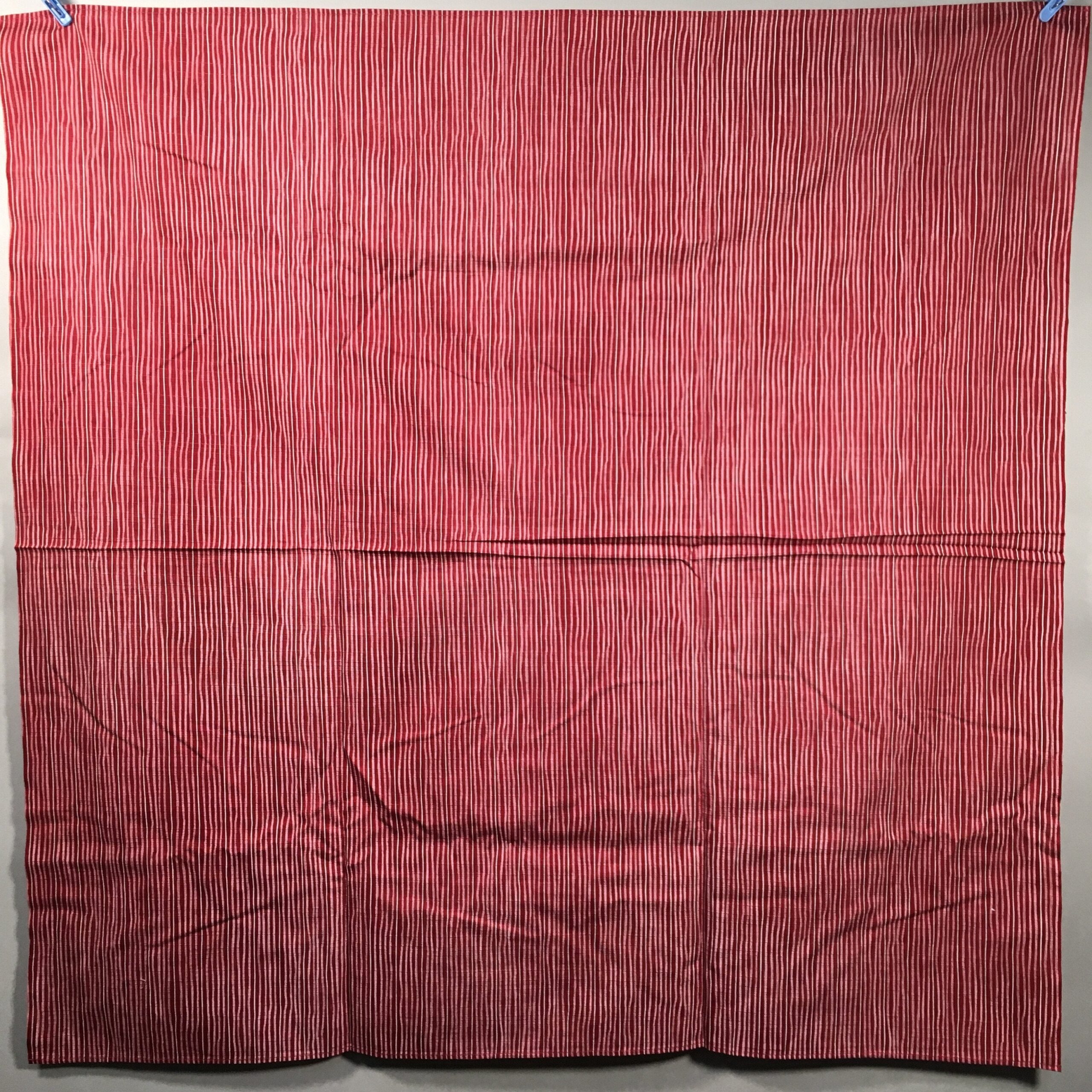 Japanese Wrap Cloth Furoshiki Fabric Cotton Red Brown Reversible FU169