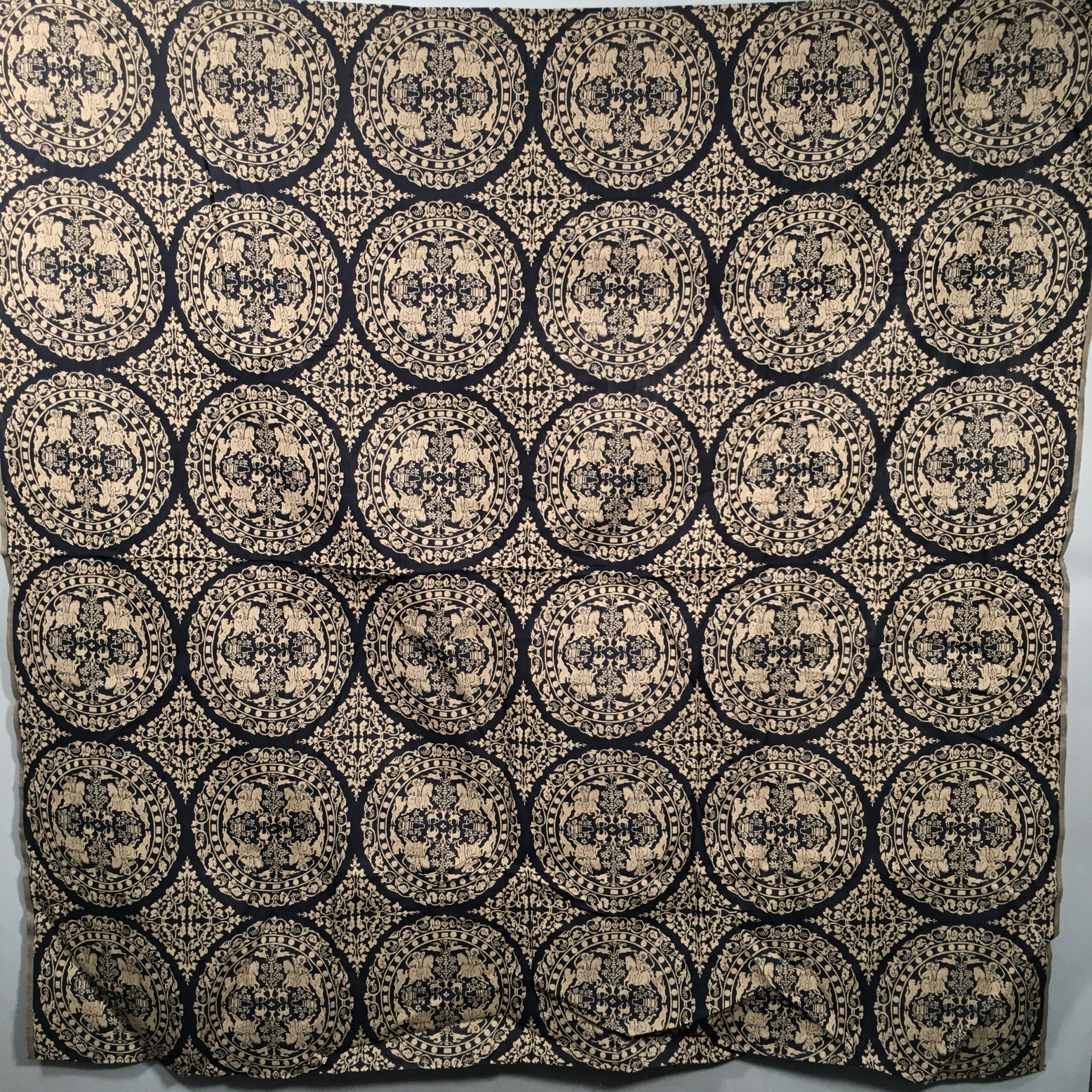 Japanese Wrap Cloth Furoshiki Fabric Cotton Red Orange Reversible FU166