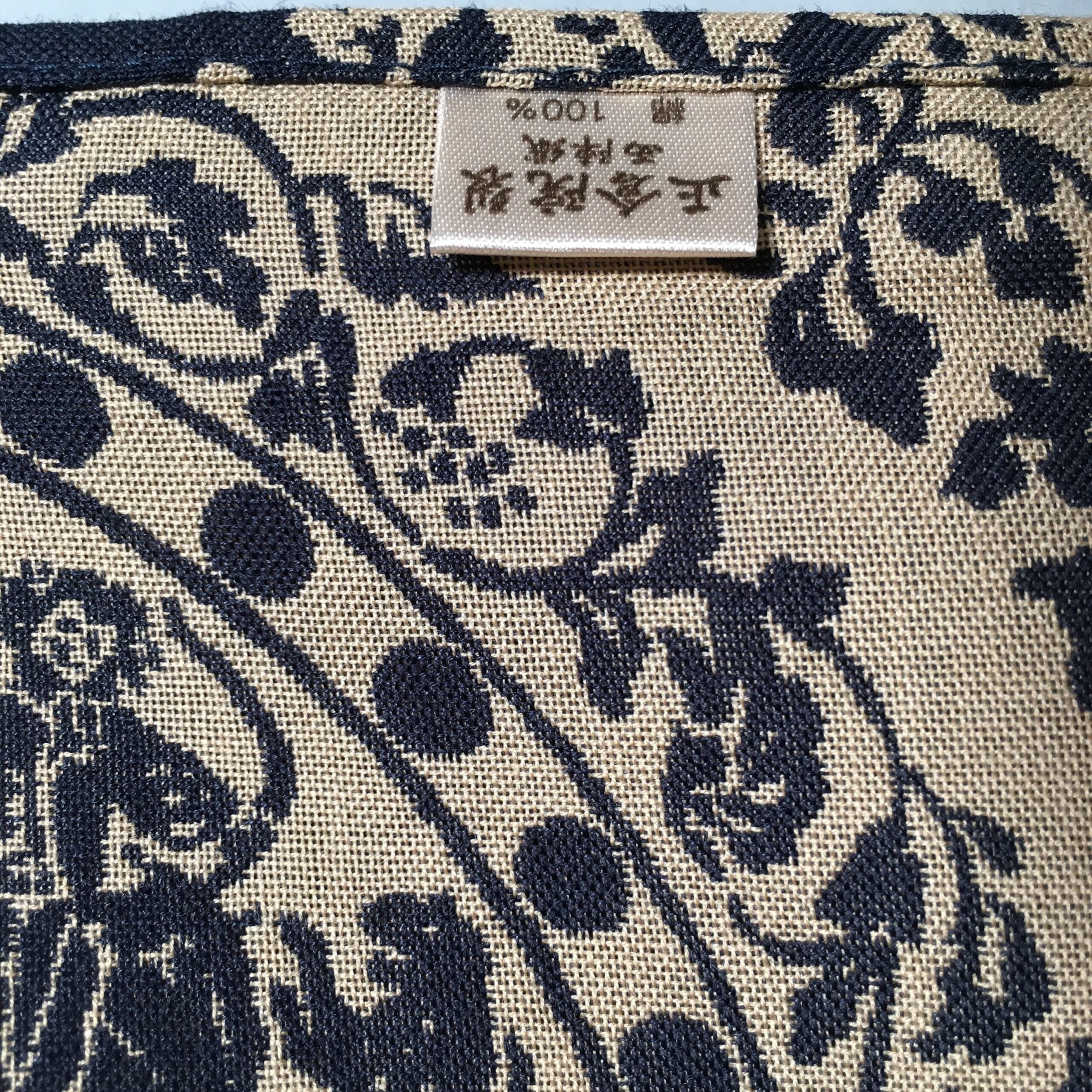 Japanese Wrap Cloth Furoshiki Fabric Cotton Red Orange Reversible FU166