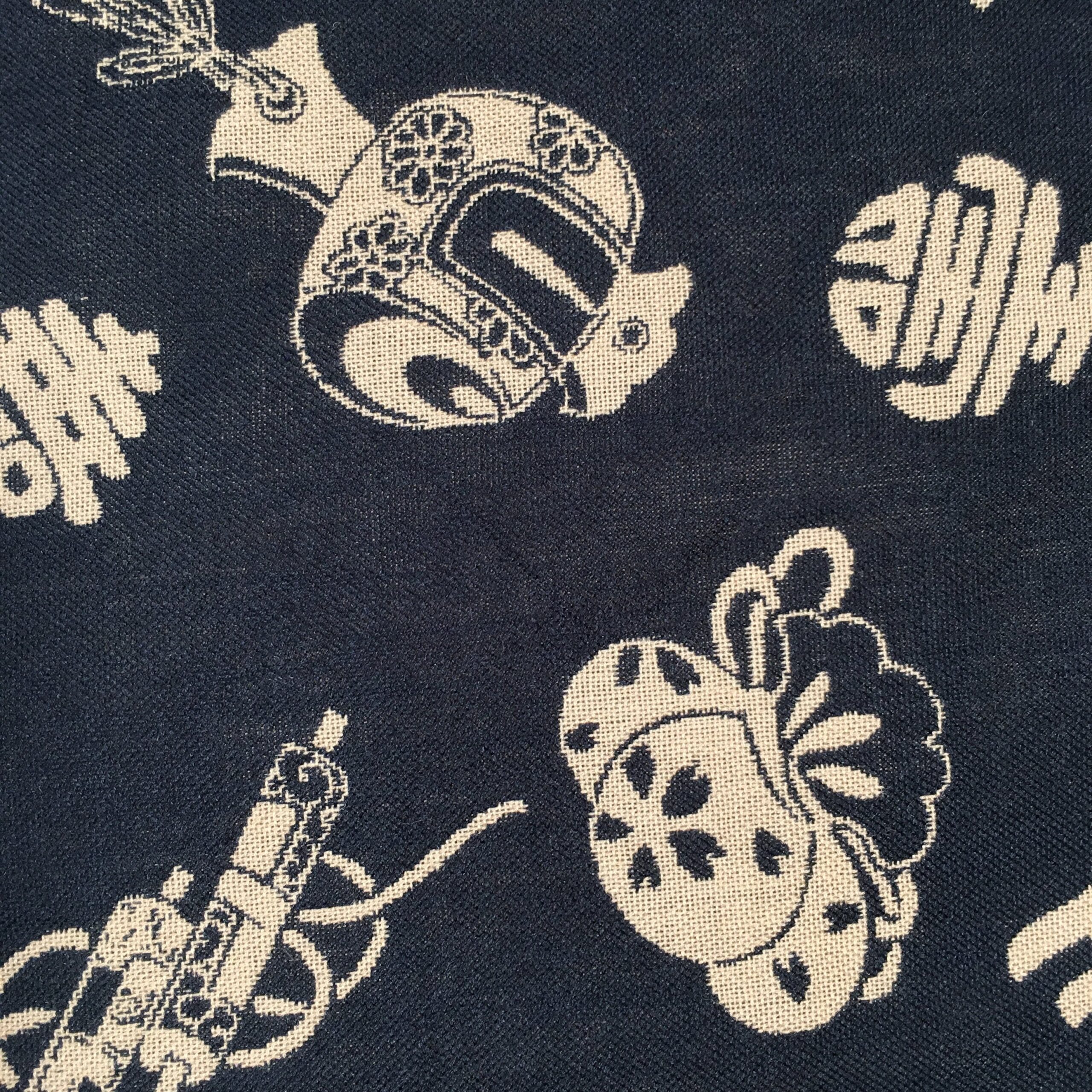 Japanese Wrap Cloth Furoshiki Fabric Cotton Red Orange Reversible FU166