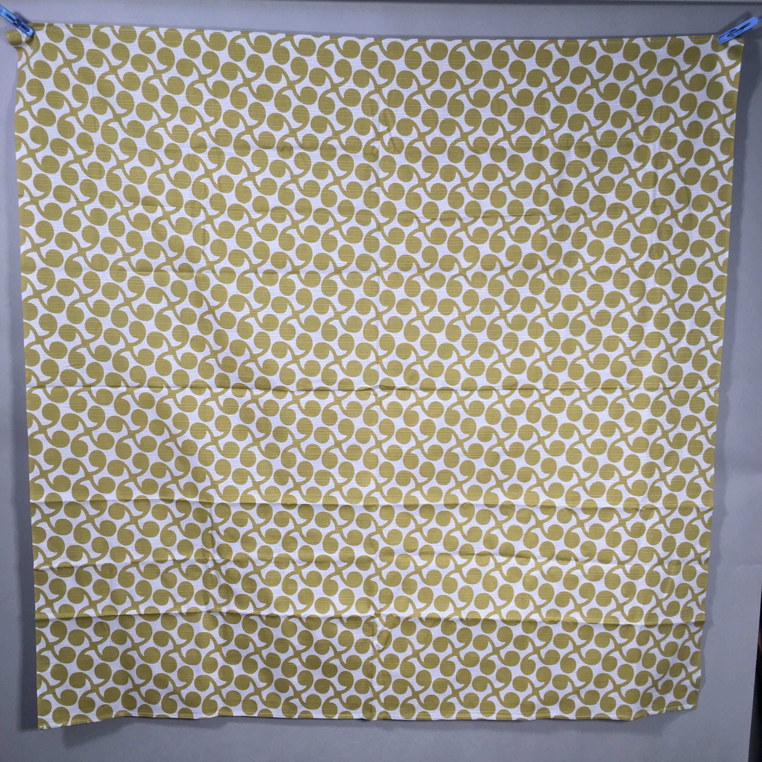 Japanese Wrap Cloth Furoshiki Fabric Cotton Reversible Grey White Swirl FU152