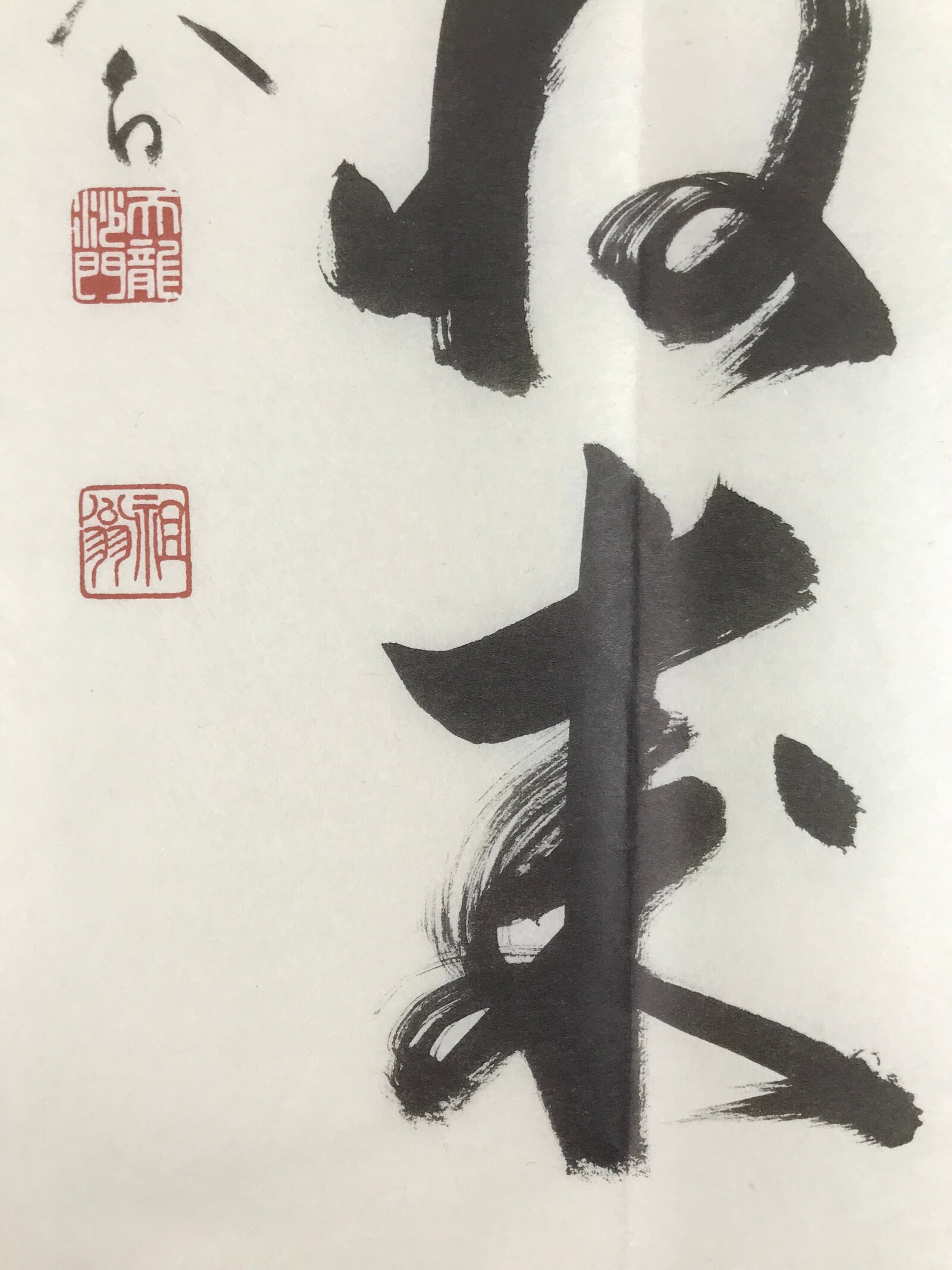 Japanese Zen Calligraphy Hirata Seiko Hokyo Shurai Chagake Kakejiku FL360