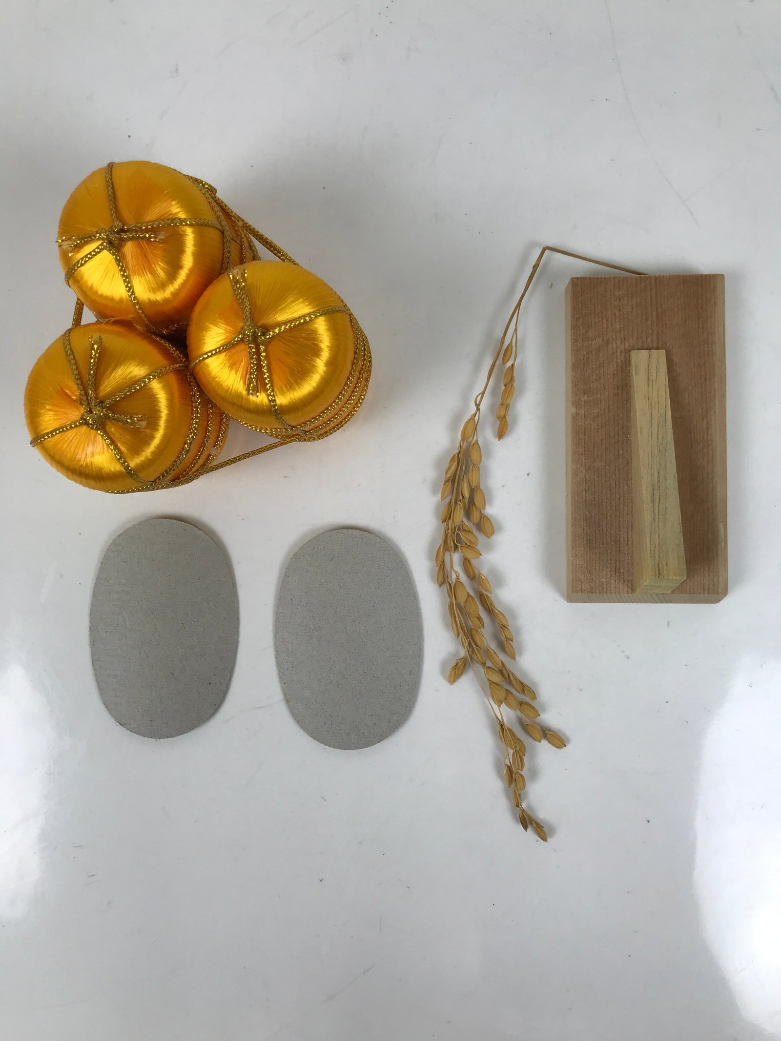 Japanese Zodiac Fabric Dragon Doll Vtg Kimekomi Ningyo Animal Green Gold Rice ST