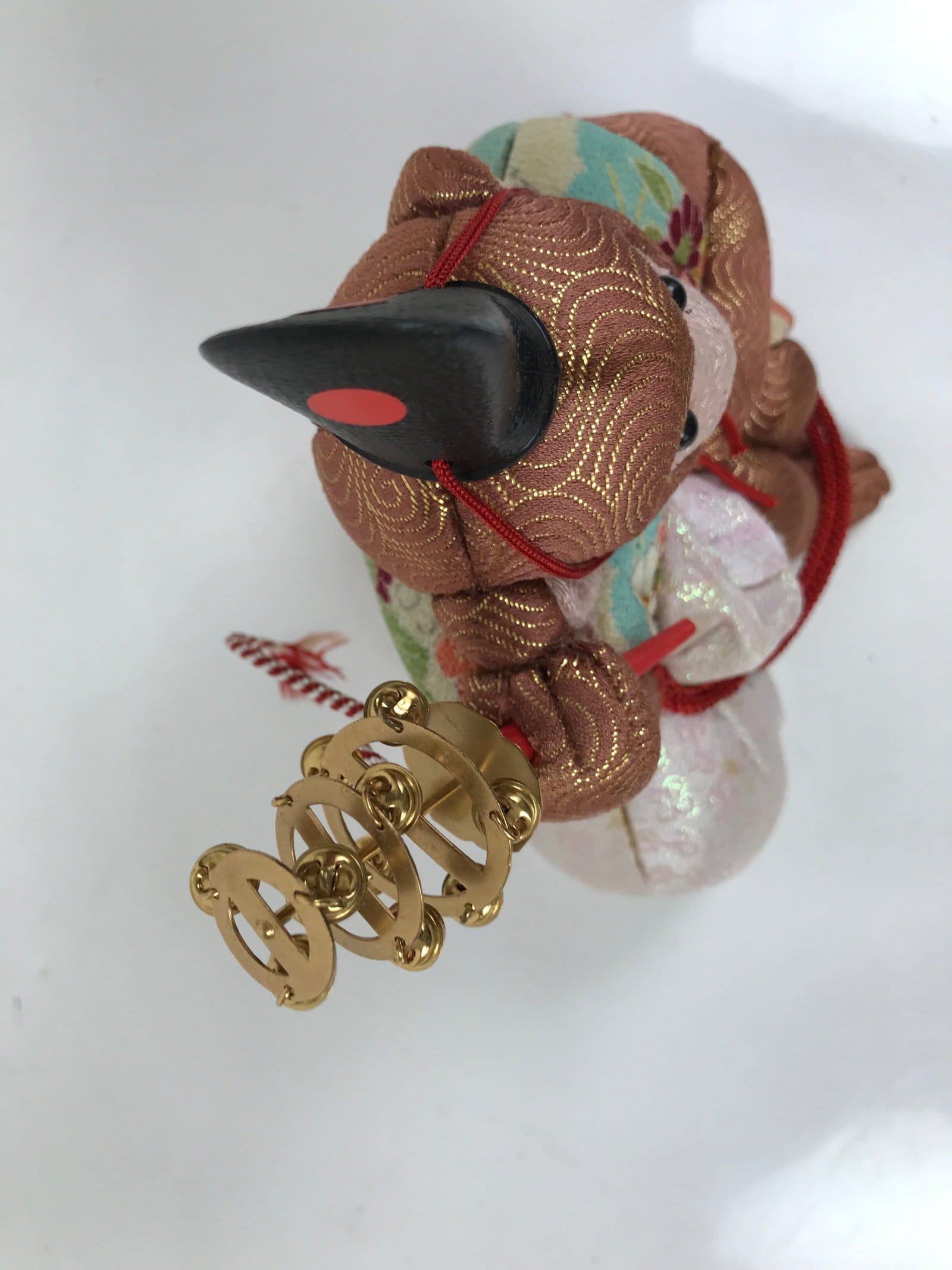 Japanese Zodiac Fabric Monkey Doll Vtg Kimekomi Ningyo Animal Fortune Saru ST27