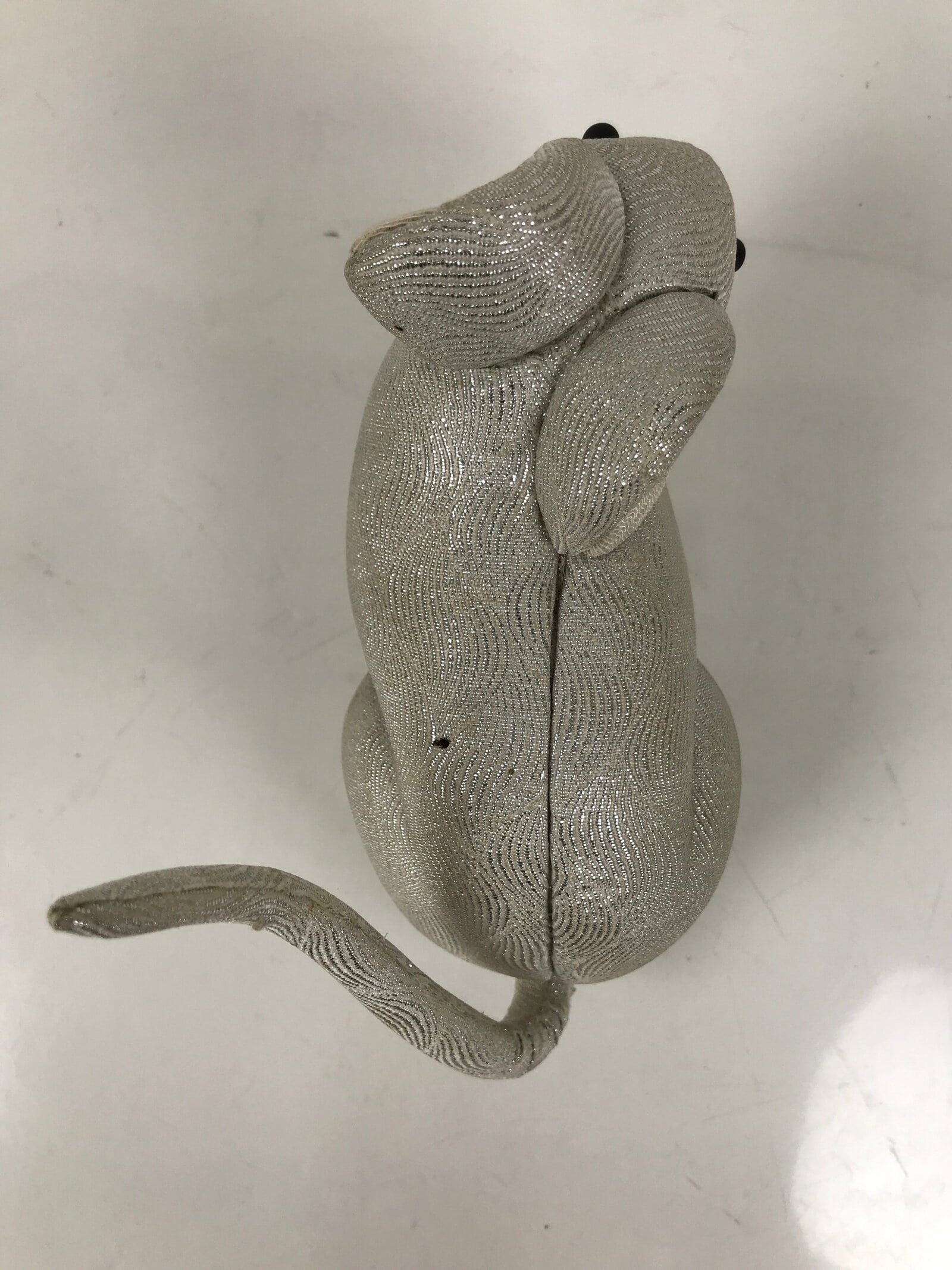 Japanese Zodiac Fabric Mouse Doll Vtg Kimekomi Ningyo Animal Lucky Hammer ST32