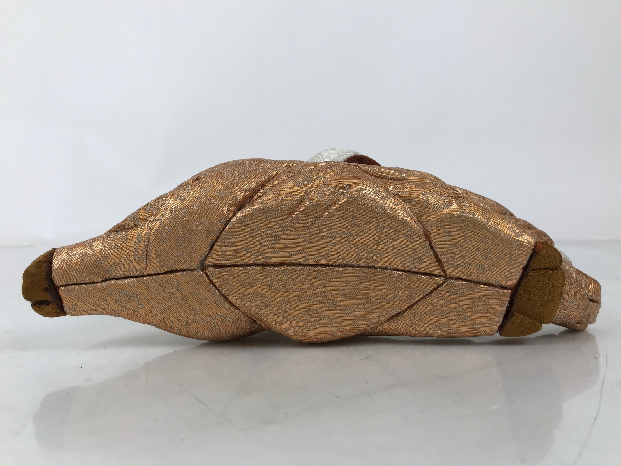 Japanese Zodiac Silk Fabric Boar Doll Vtg Kimekomi Ningyo Animal Daikokuten ST36