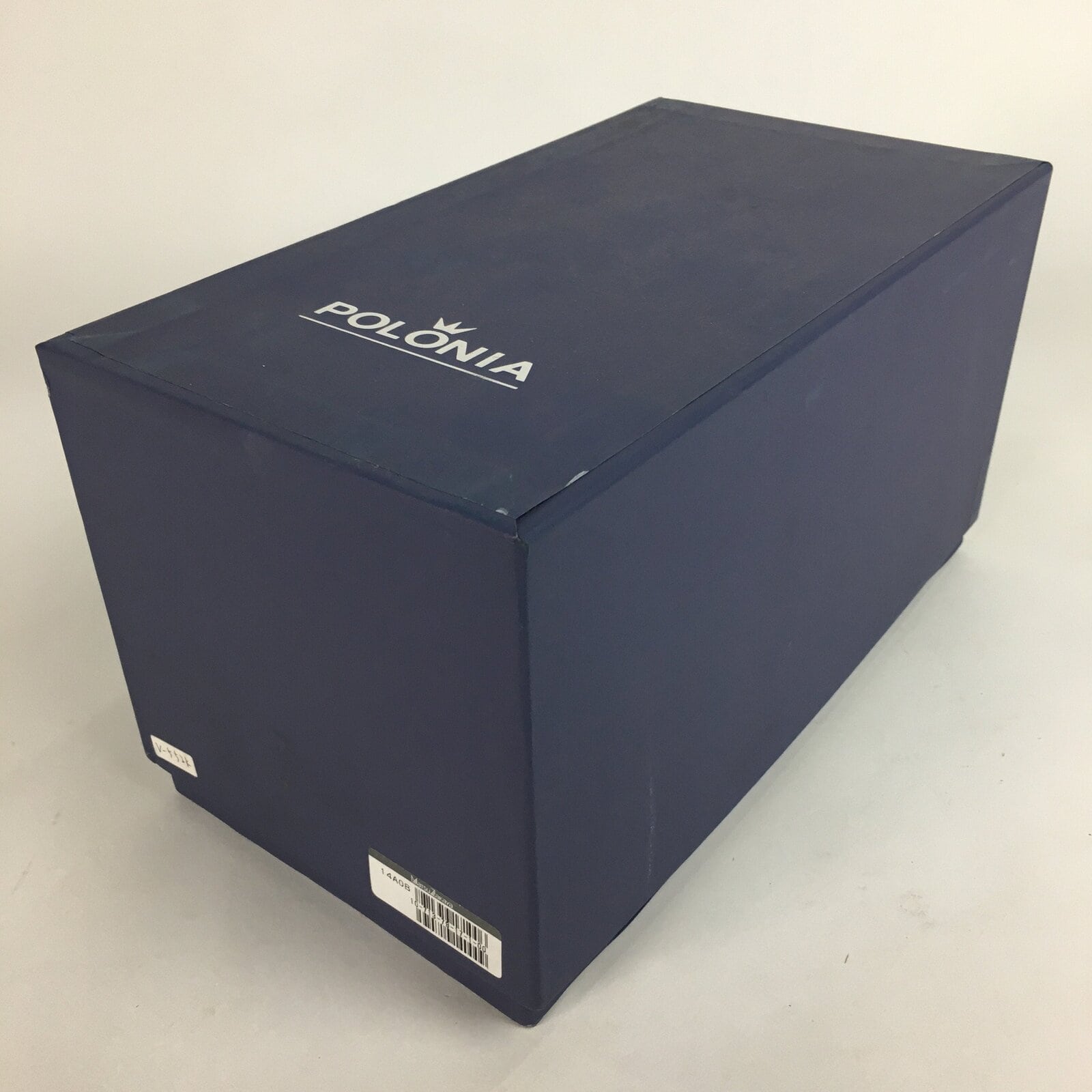 Polish Crystal Glass Flower Vase Kabin POLONIA Vtg Blue Kiriko Glass Ikebana FV9