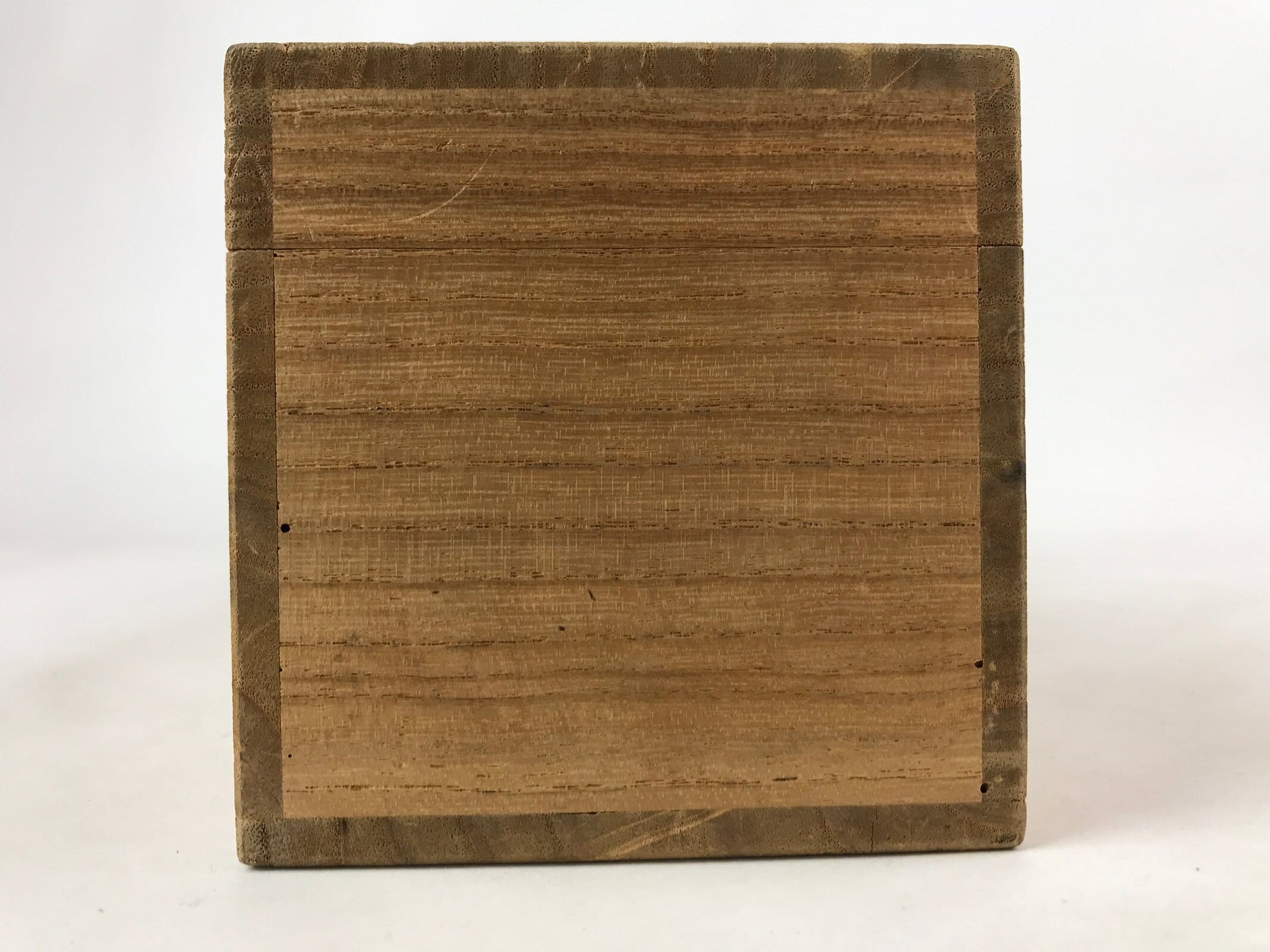 Vintage Japanese Wooden Lidded Buddhist Item Storage Box Inside 38.5x8x8.5cm X70