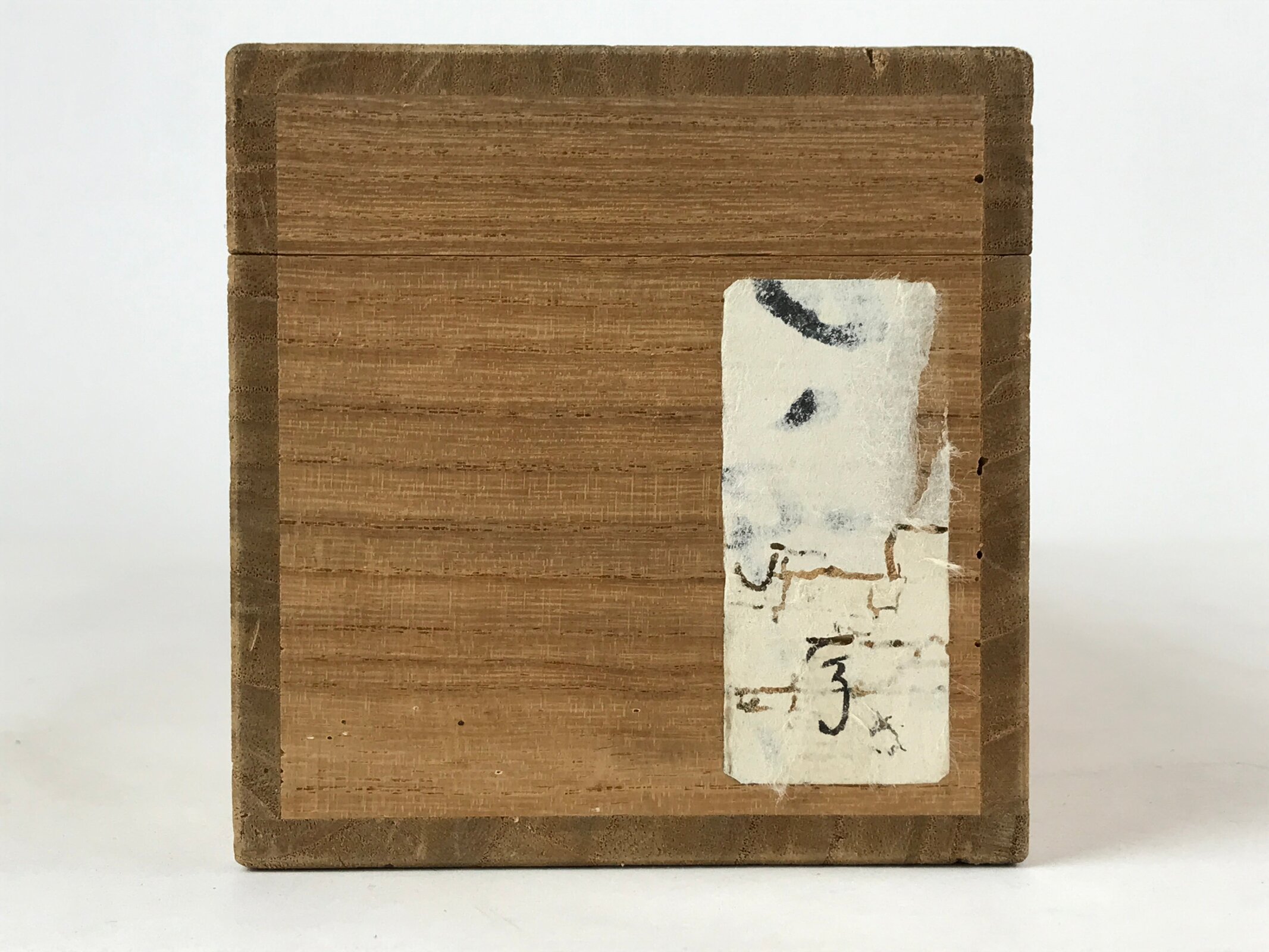 Vintage Japanese Wooden Lidded Buddhist Item Storage Box Inside 38.5x8x8.5cm X70