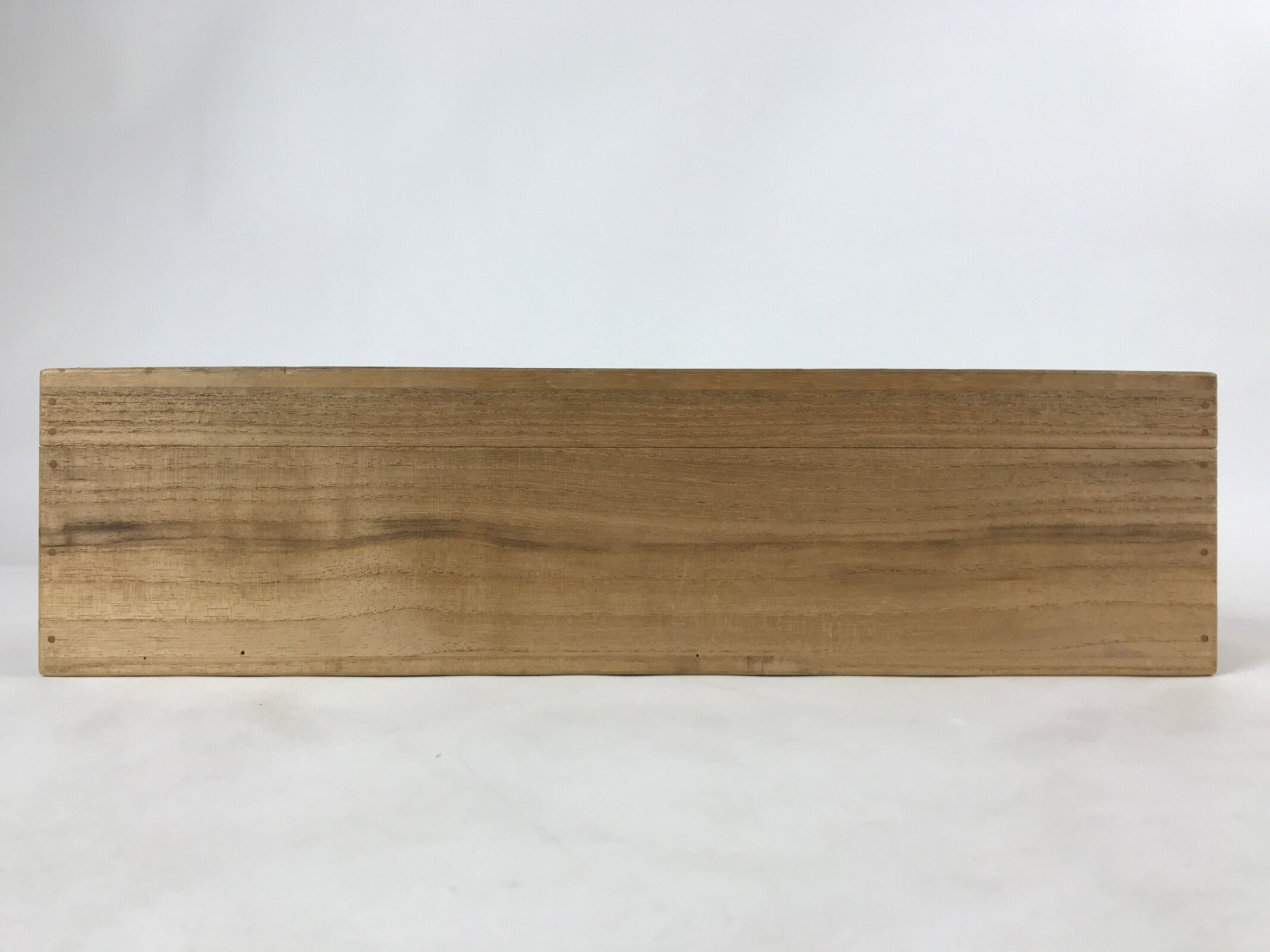 Vintage Japanese Wooden Lidded Buddhist Item Storage Box Inside 38.5x8x8.5cm X70