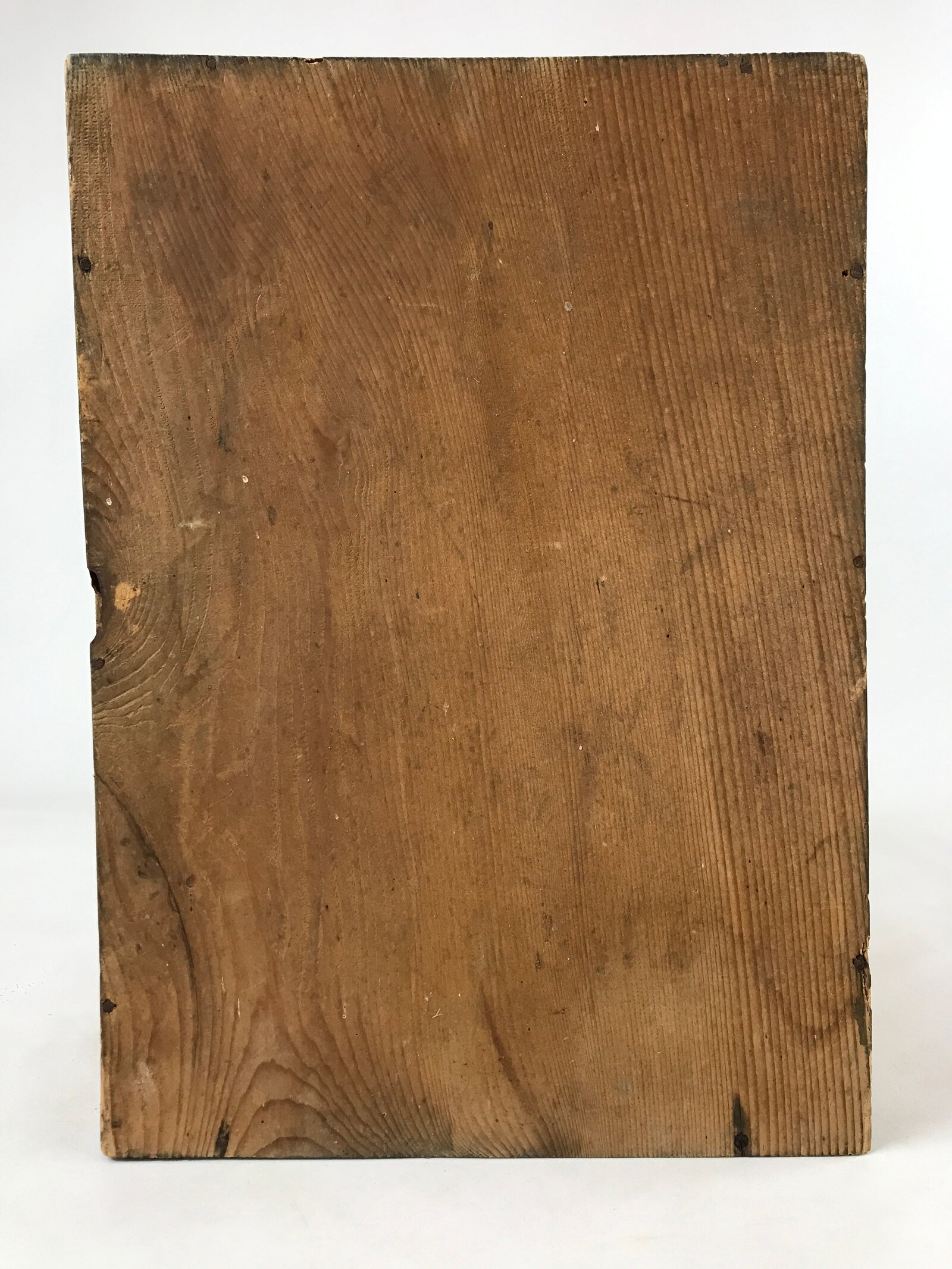 Vintage Japanese Wooden Lidded Flower Vase Storage Box Inside 21.5x22x31cm X64