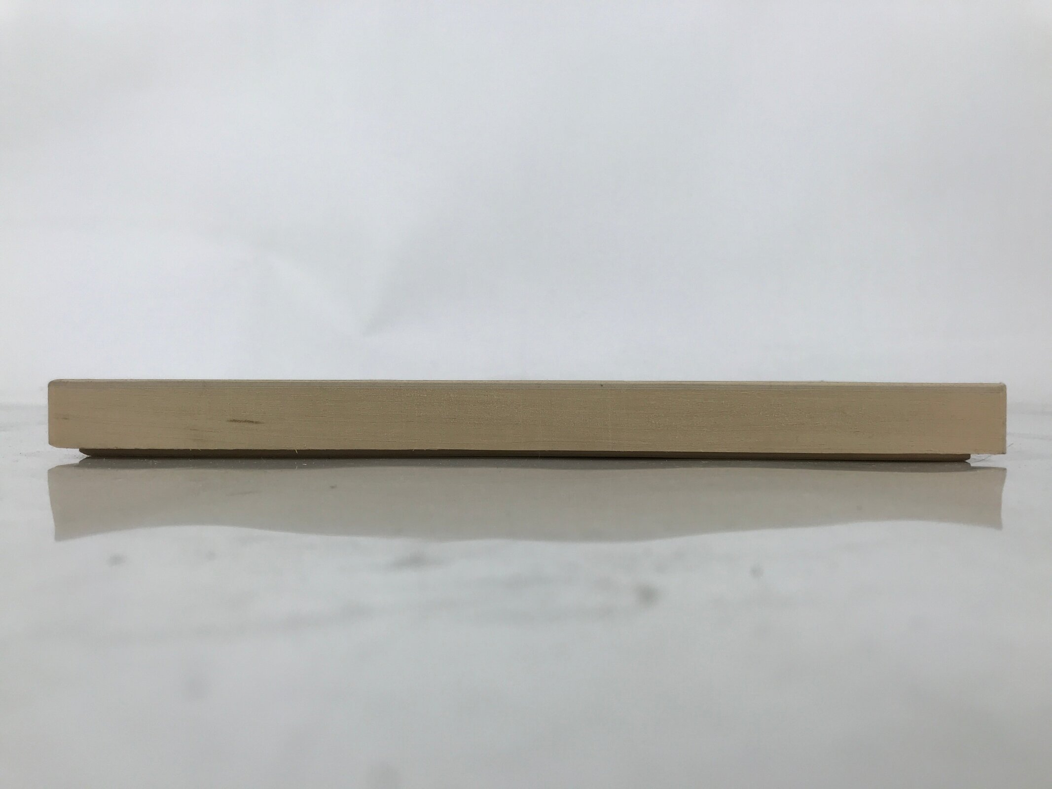 Vintage Japanese Wooden Lidded Fukusa Storage Box Inside 21x12.5x1.5cm Flat X152