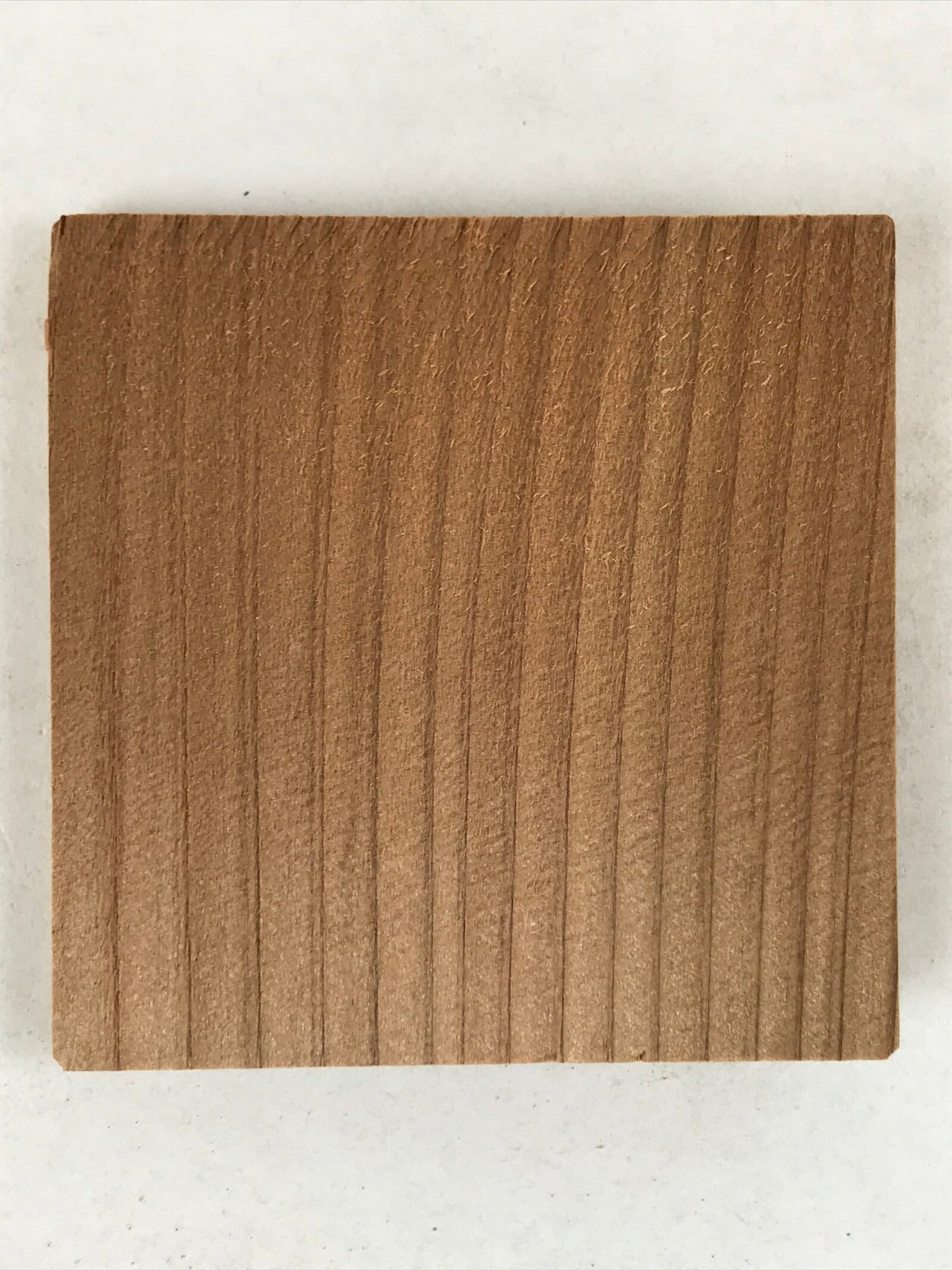 Vintage Japanese Wooden Lidded Small Storage Box Inside 8.5x8.5x5.5cm X82