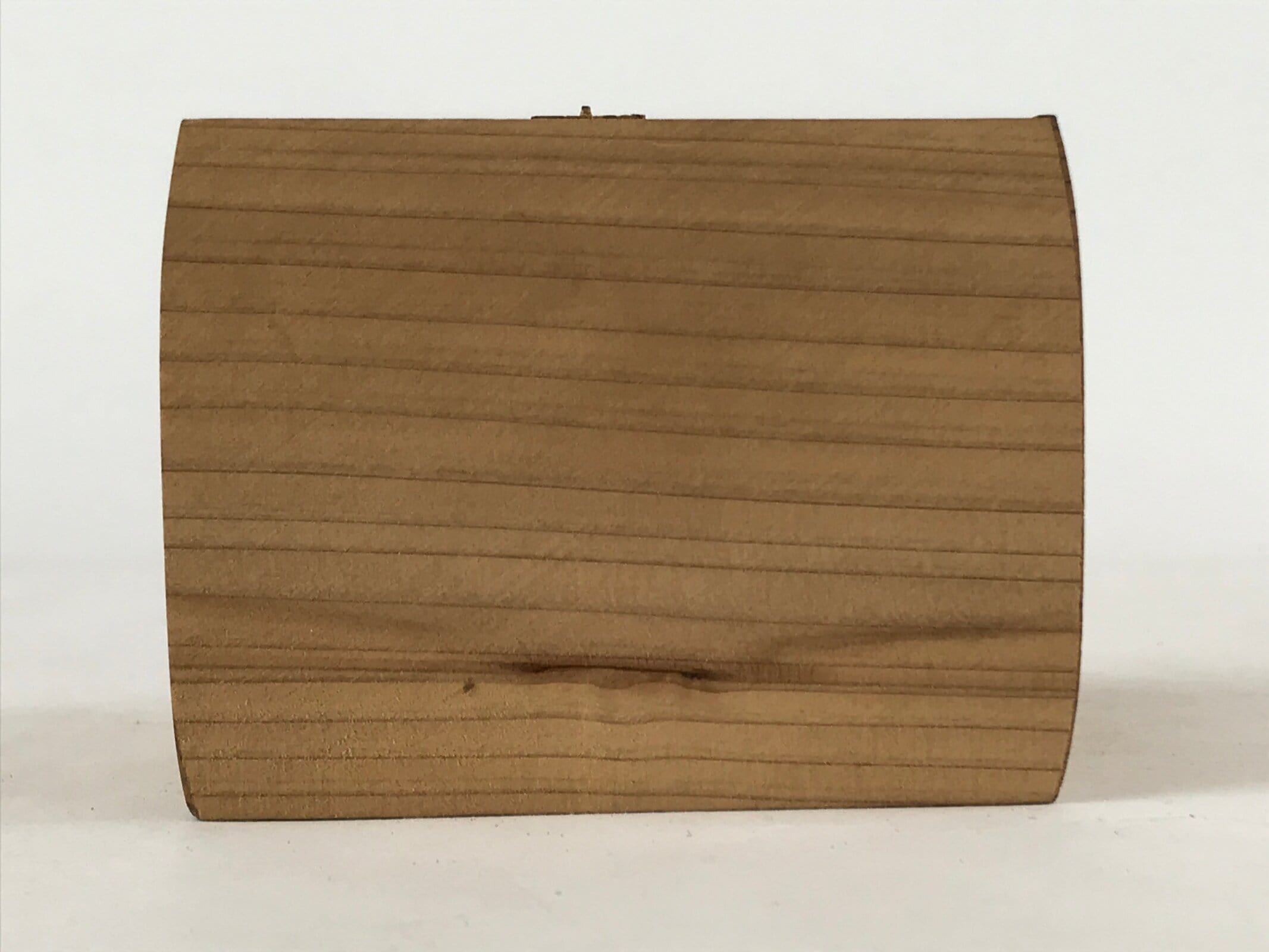 Vintage Japanese Wooden Lidded Small Storage Box Inside 8.5x8.5x5.5cm X83