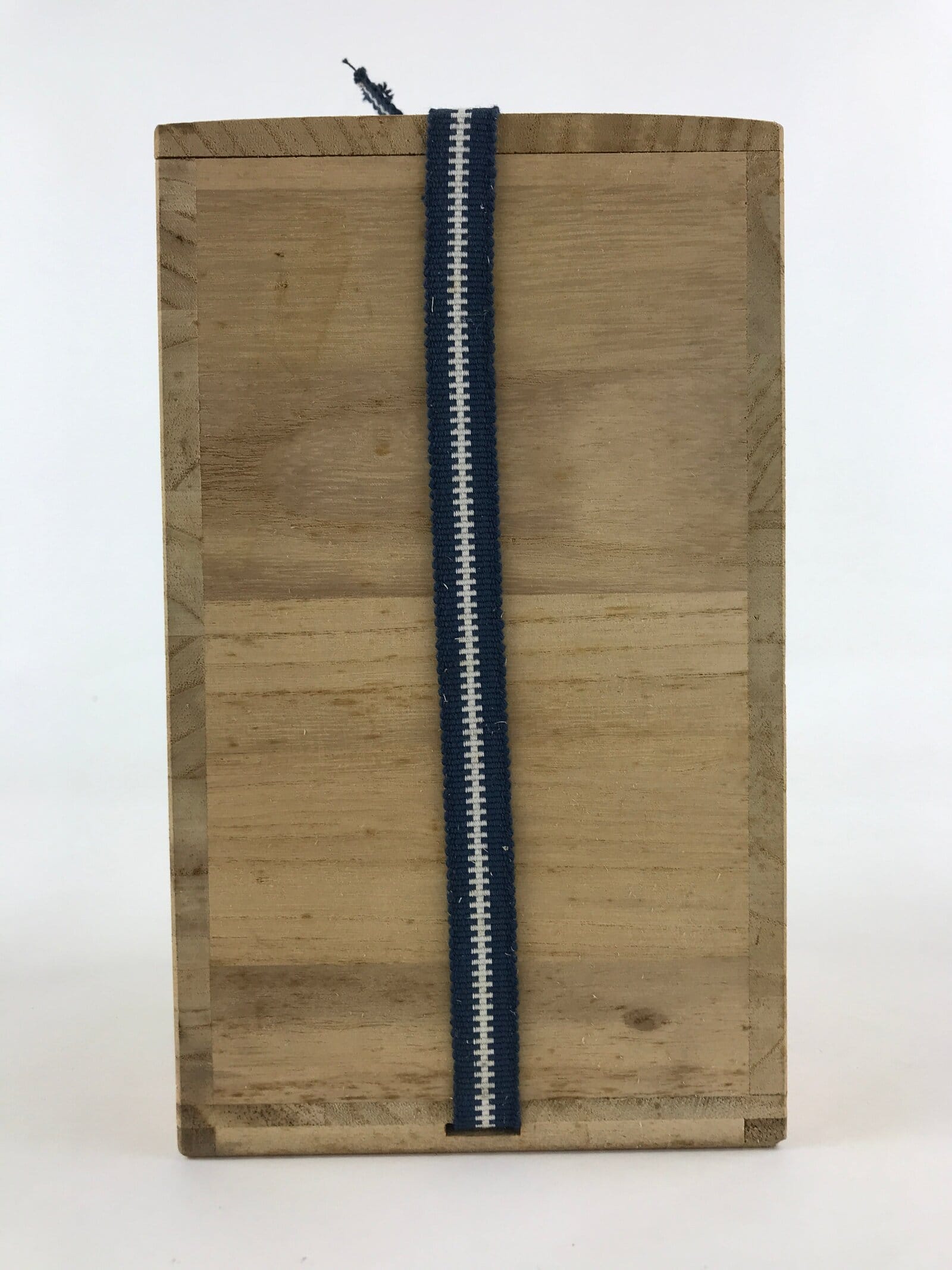 Vintage Japanese Wooden Lidded Storage Box Inside 10.5x10.5x18.5cm Tall X29