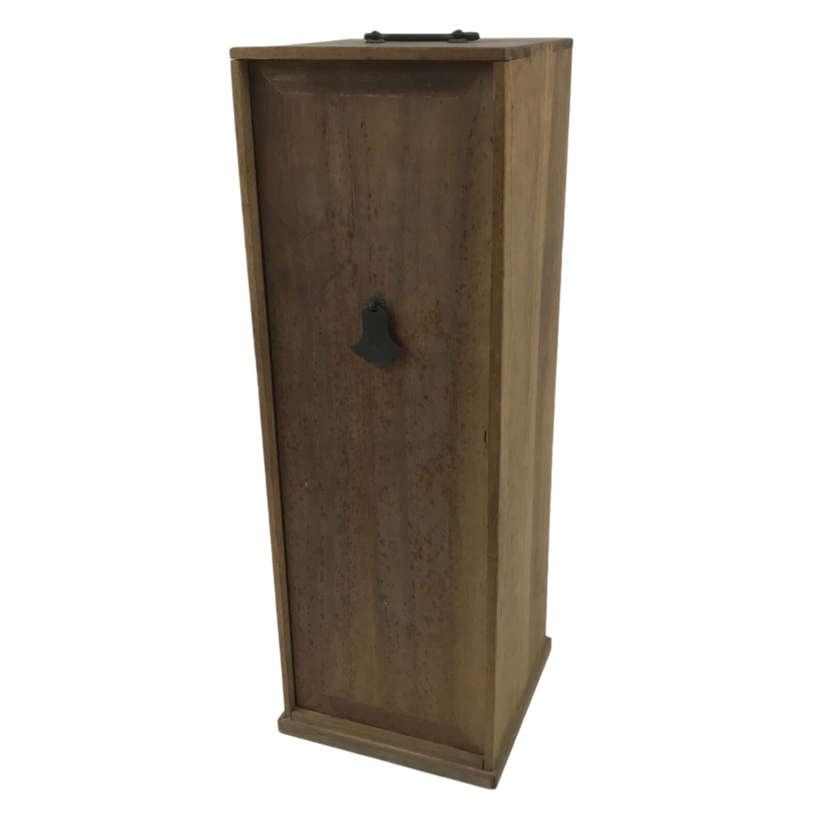 Vintage Japanese Wooden Tea Ceremony Storage Box Inside 15x16x48cm Chabako X153