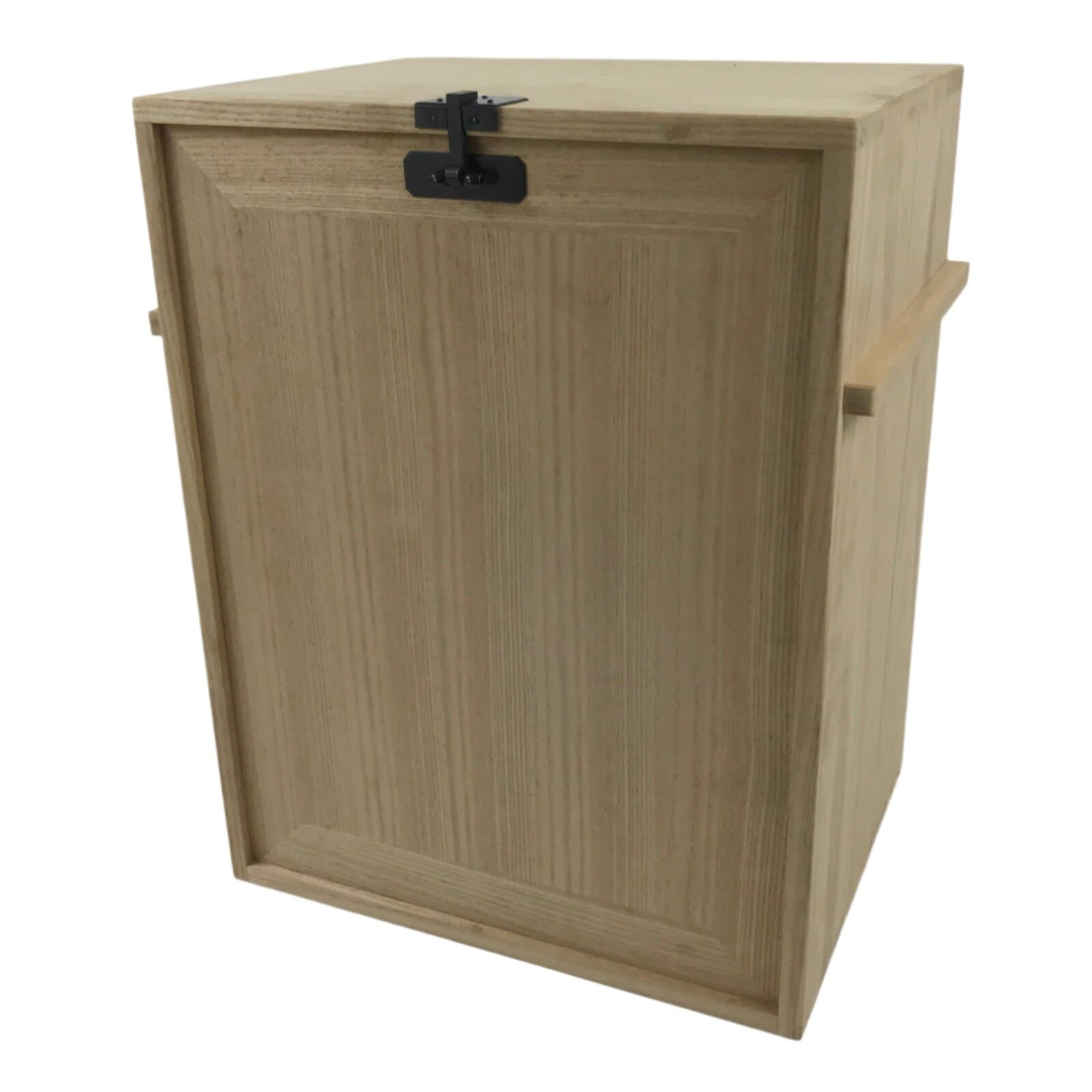 Vintage Japanese Wooden Tea Ceremony Storage Box Inside 24x32x43cm Chabako X154