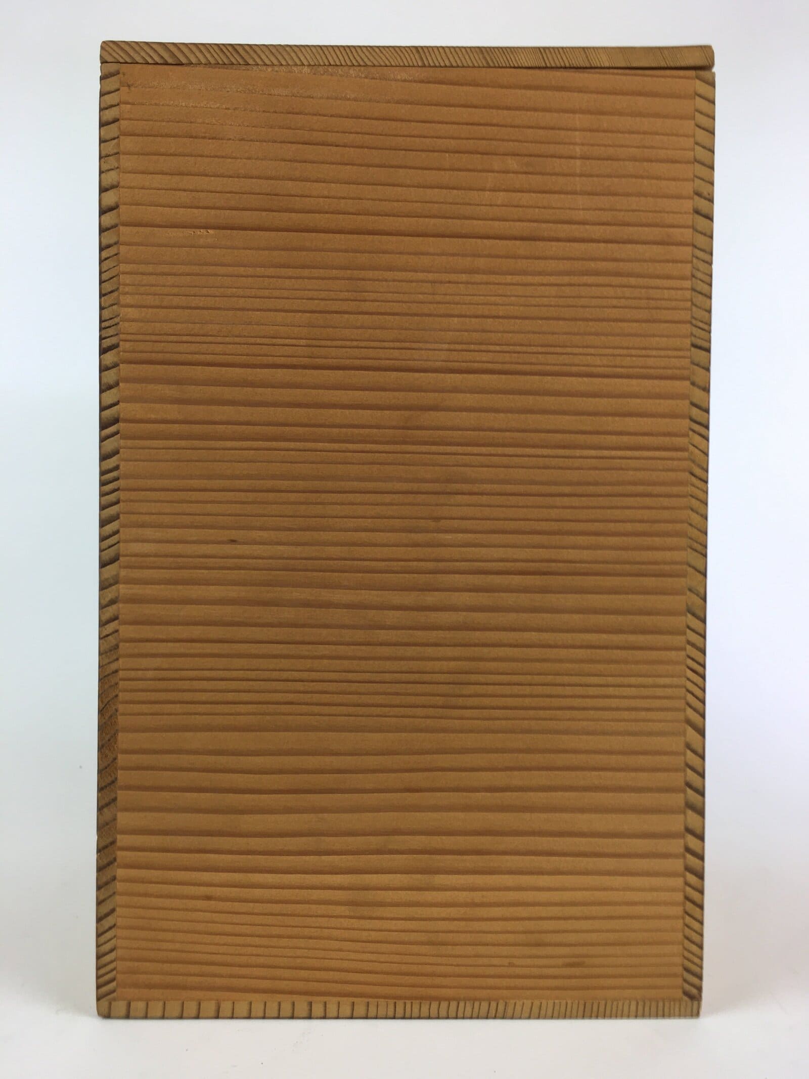 Vintage Japanese Wooden Vase Storage Box Inside 20.5x20x33.5cm WB960