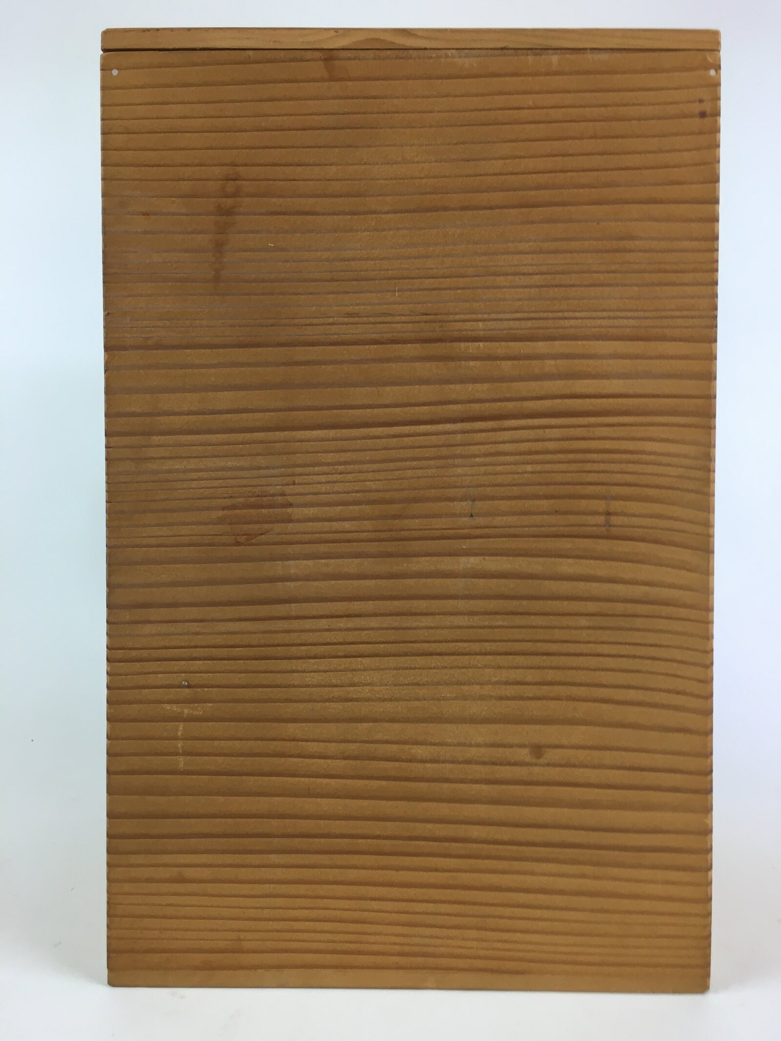 Vintage Japanese Wooden Vase Storage Box Inside 20.5x20x33.5cm WB960