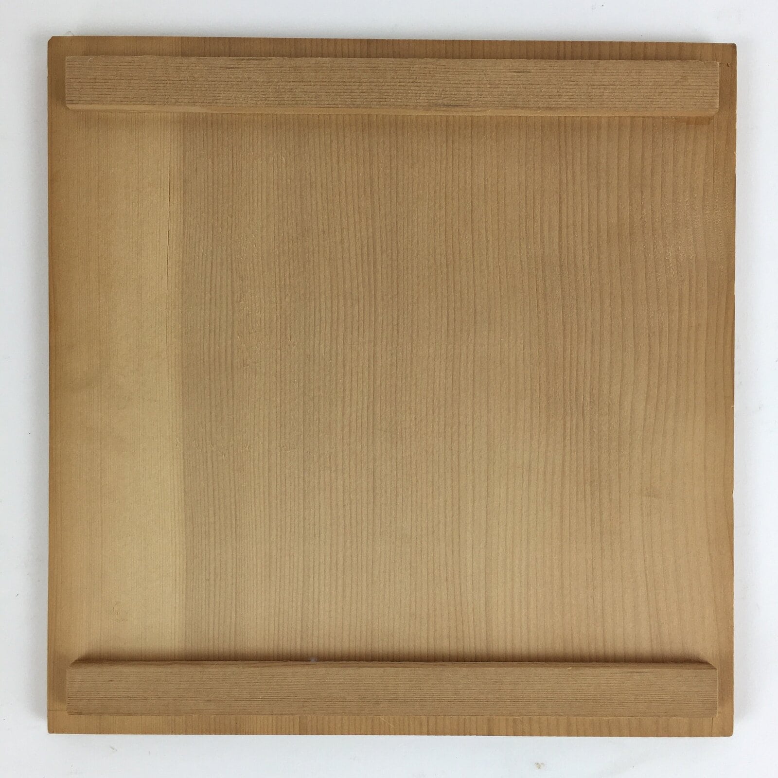 Vintage Japanese Wooden Vase Storage Box Inside 20.5x20x33.5cm WB960